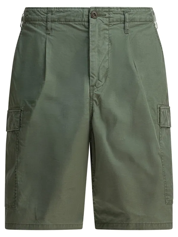 Trooper 6p Shorts Green sold by Wanan Luxury