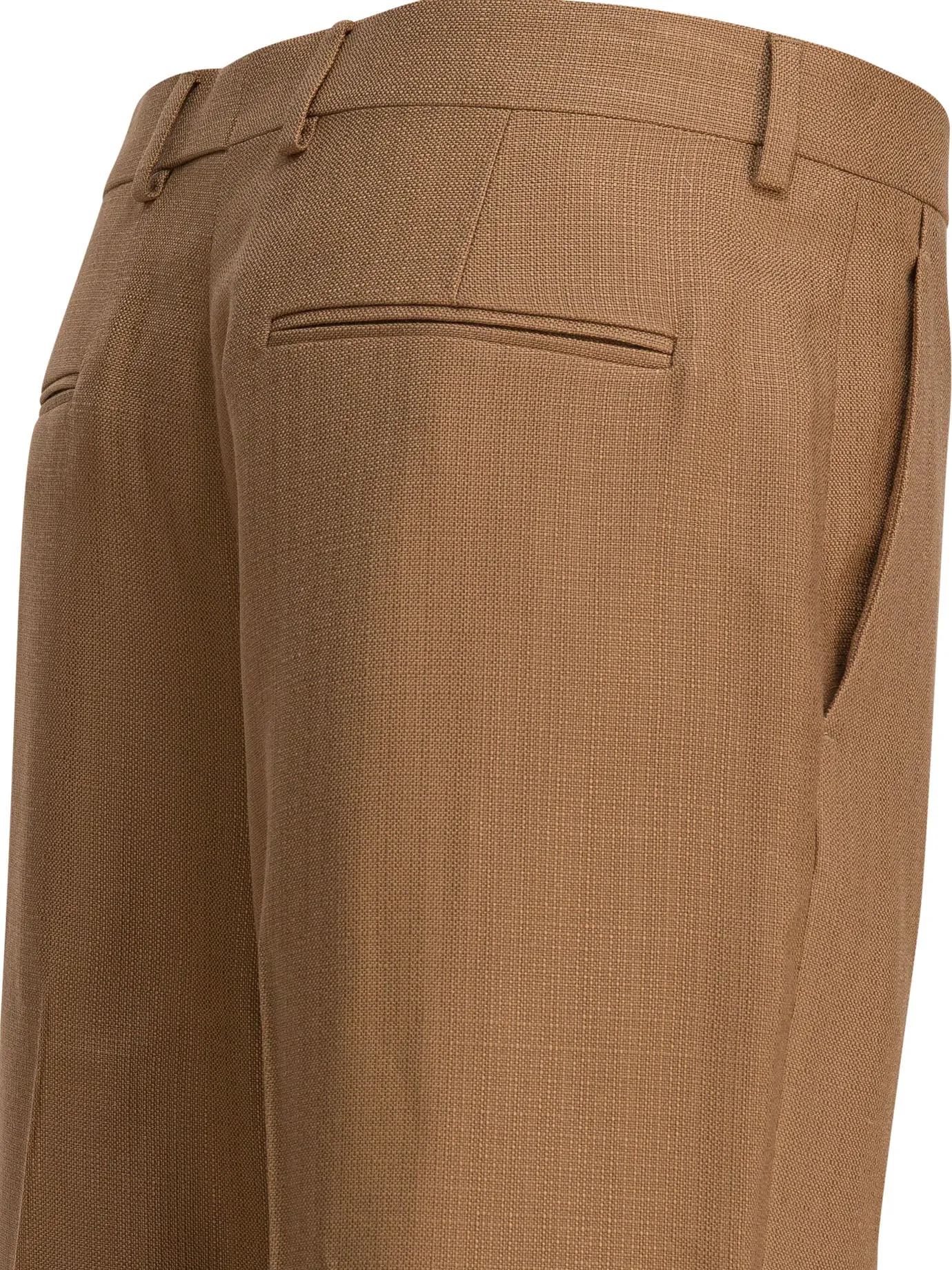 Viscose Pants Trousers Beige sold by Wanan Luxury product image thumbnail 4