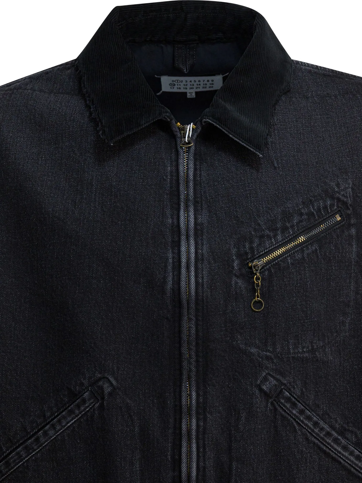 Denim Jacket Jackets And Coats Black sold by Wanan Luxury product image thumbnail 3