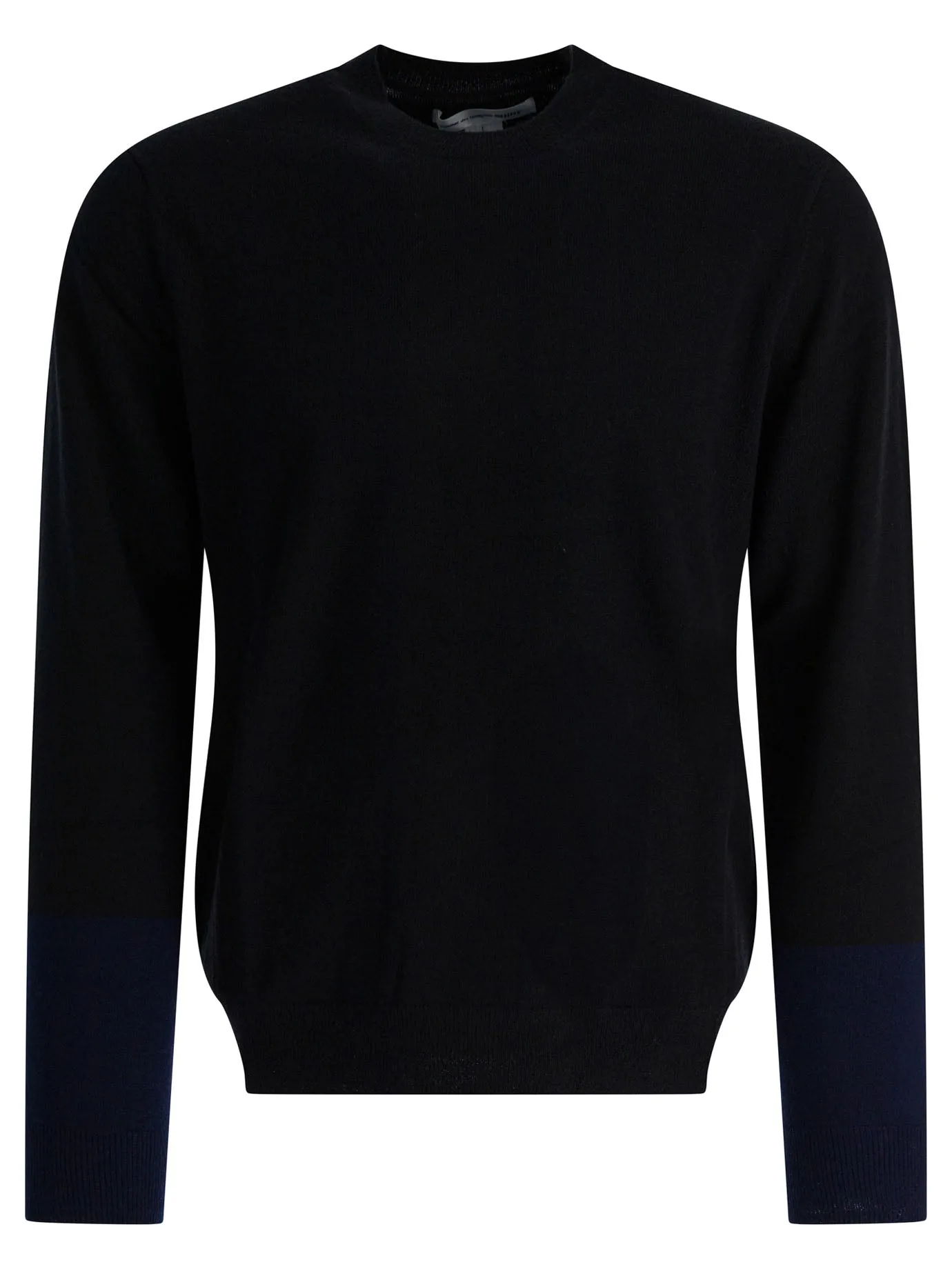 Wool Crew Neck Sweater Knitwear Black sold by Wanan Luxury