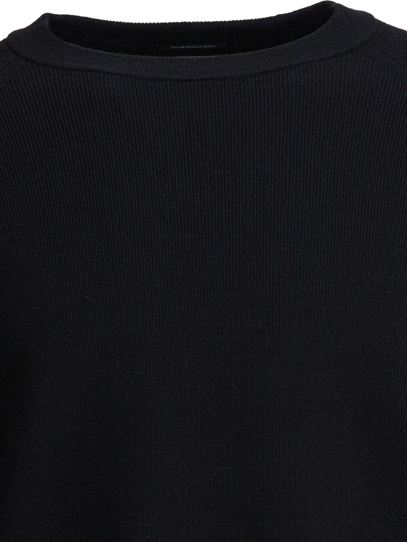 Wool And Silk Crewneck Sweater Knitwear Black sold by Wanan Luxury product image thumbnail 3