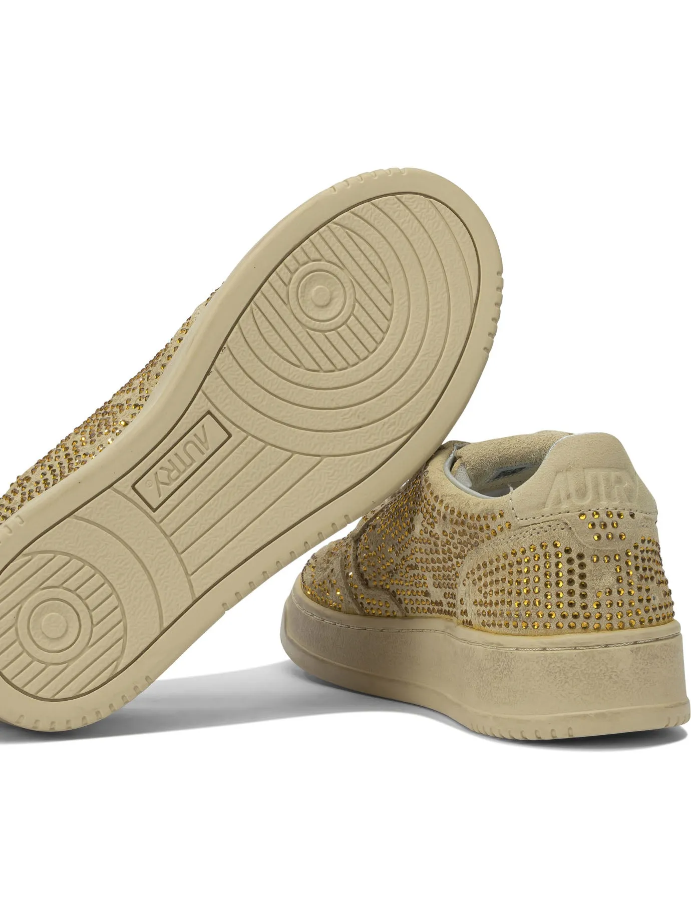 Medalist Low Crystal Sneakers & Slip-On Beige sold by Wanan Luxury product image thumbnail 5