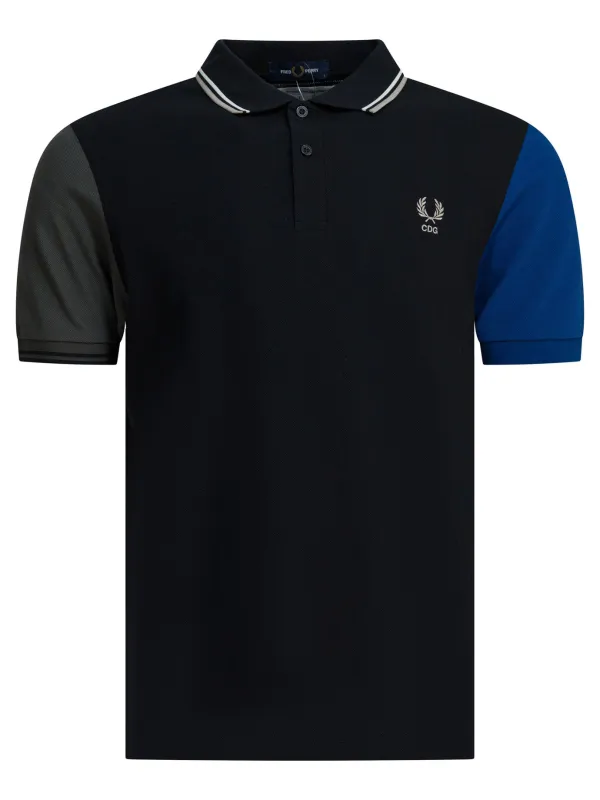 Comme Des GarçOns X Fred Perry Polo Shirts Black made by Wanan Luxury