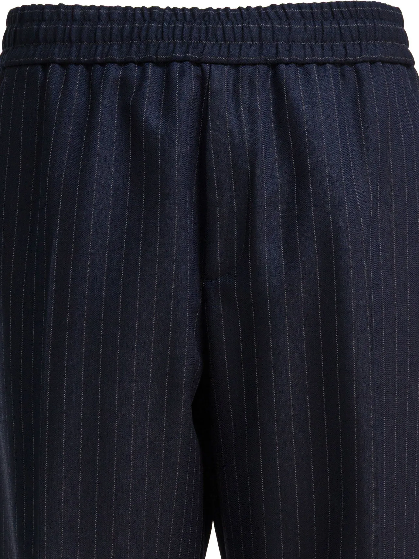 Wool Jogging Pants Trousers Blue sold by Wanan Luxury product image thumbnail 3