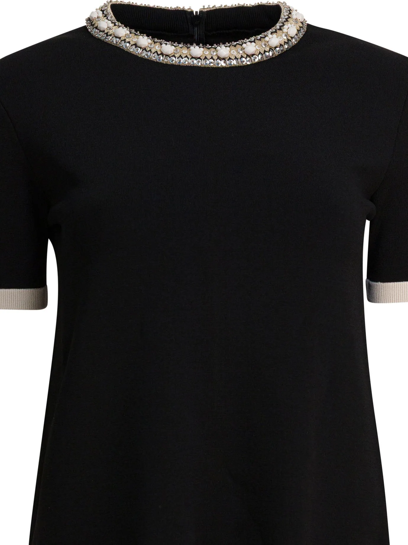 Embellished Choker Dress Dresses Black sold by Wanan Luxury product image thumbnail 3