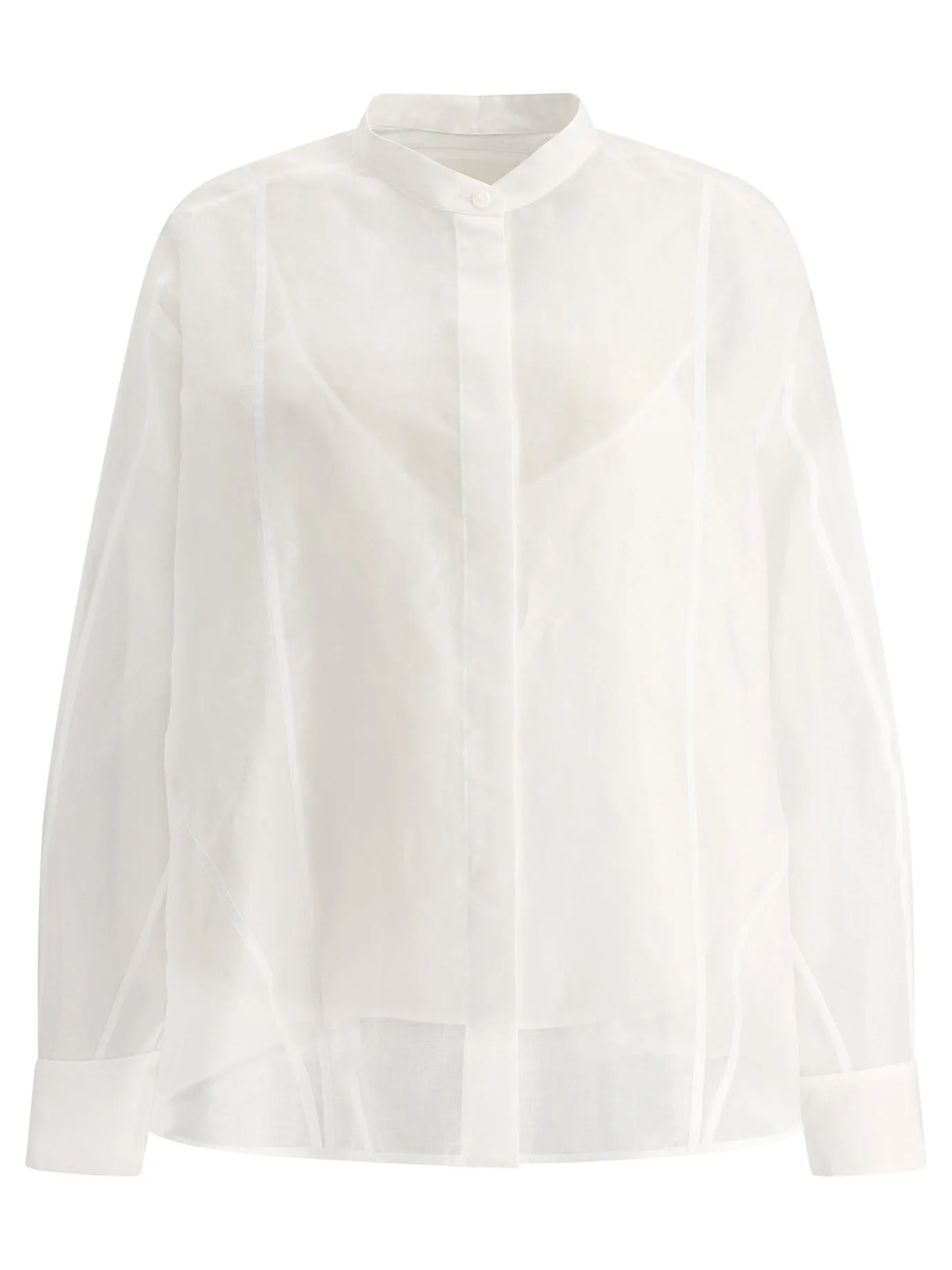 Shirt With Petticoat Shirts White sold by Wanan Luxury