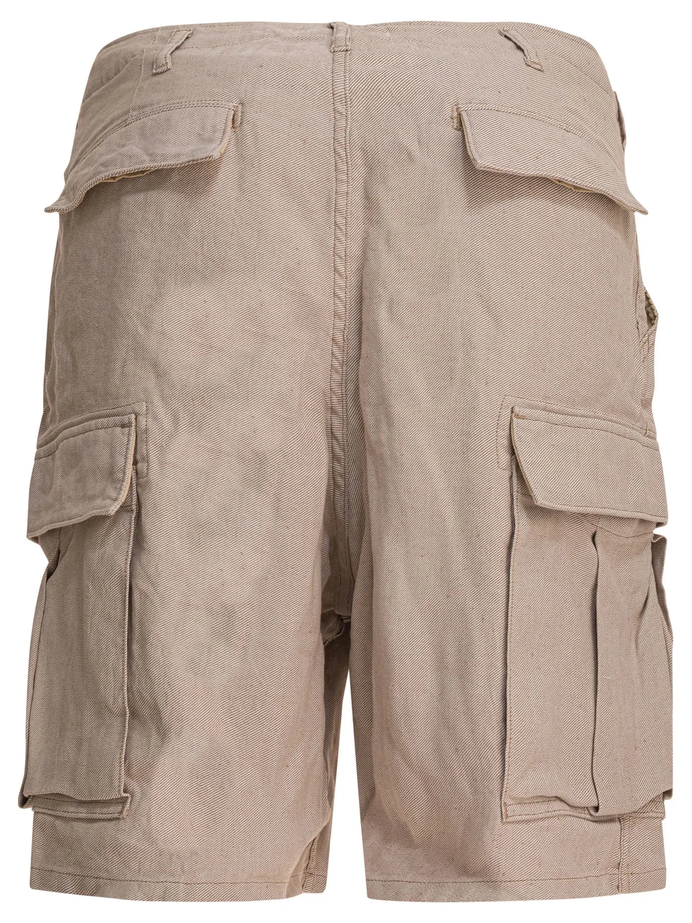 Linen Cargo Shorts Beige sold by Wanan Luxury product image thumbnail 2