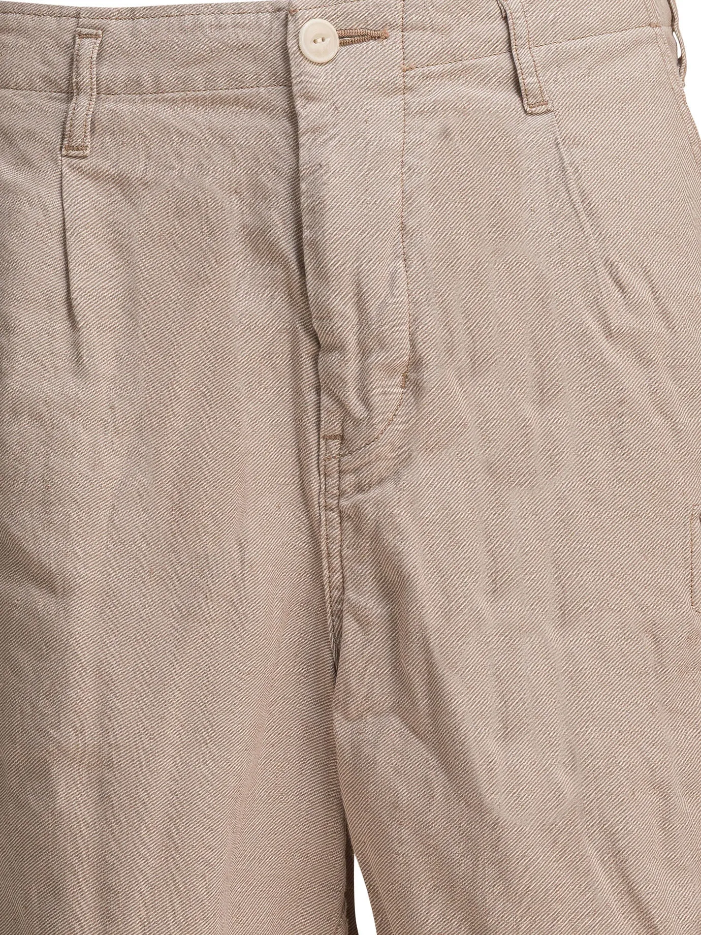 Linen Cargo Shorts Beige sold by Wanan Luxury product image thumbnail 3