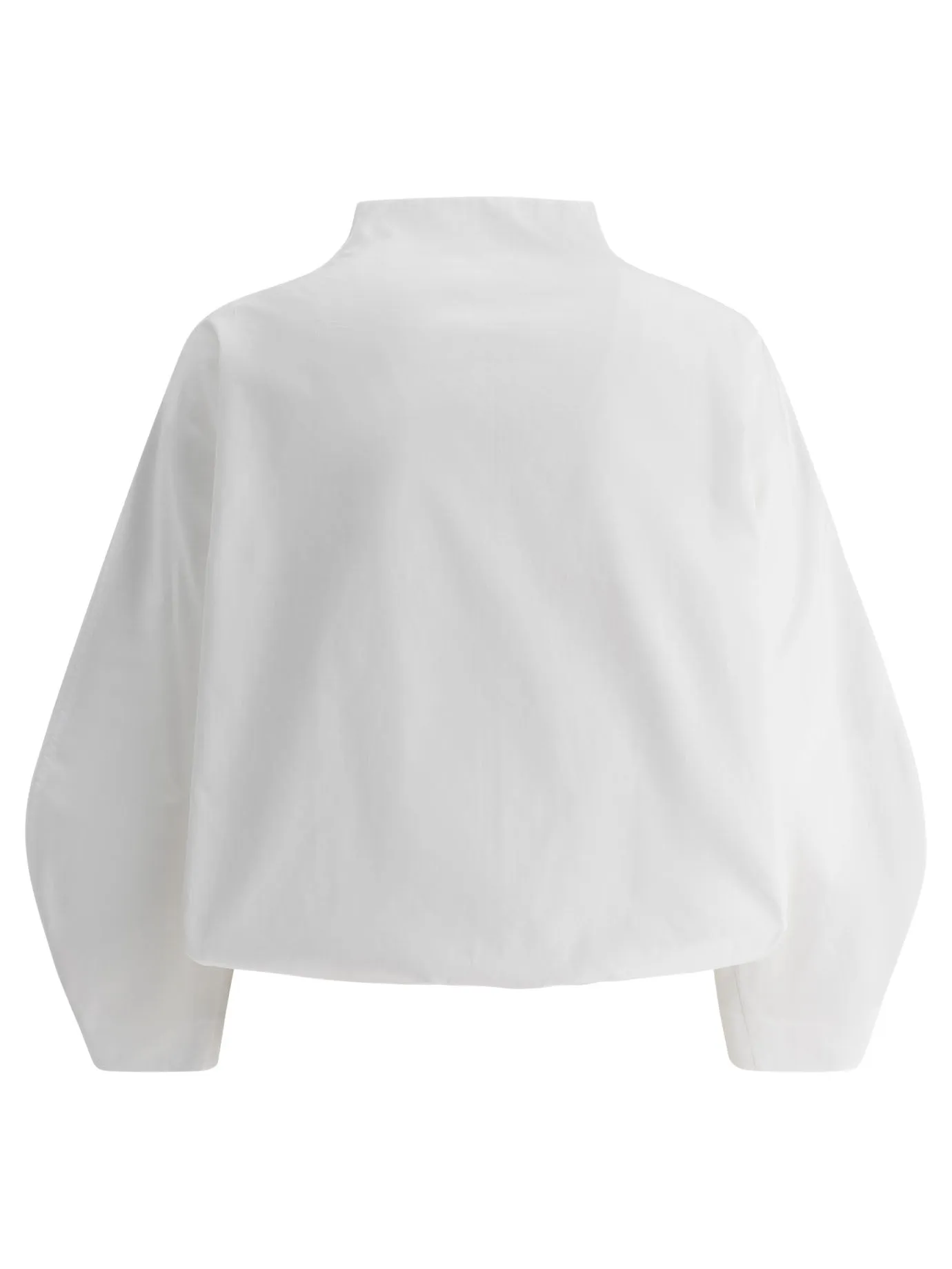 Cropped Poplin Shirt Shirts White sold by Wanan Luxury product image thumbnail 2