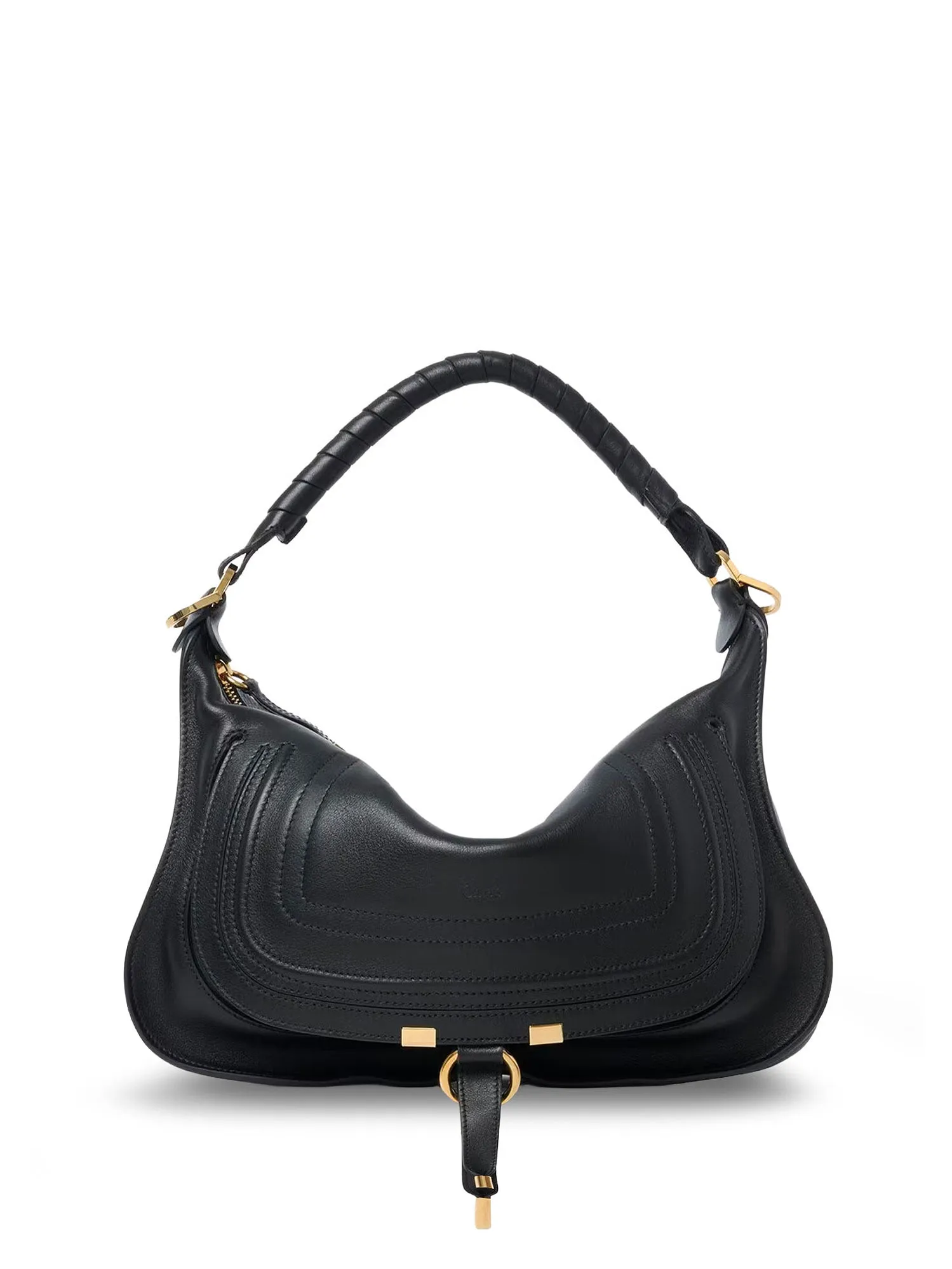 Marcie Leather Shoulder Bag sold by Wanan Luxury