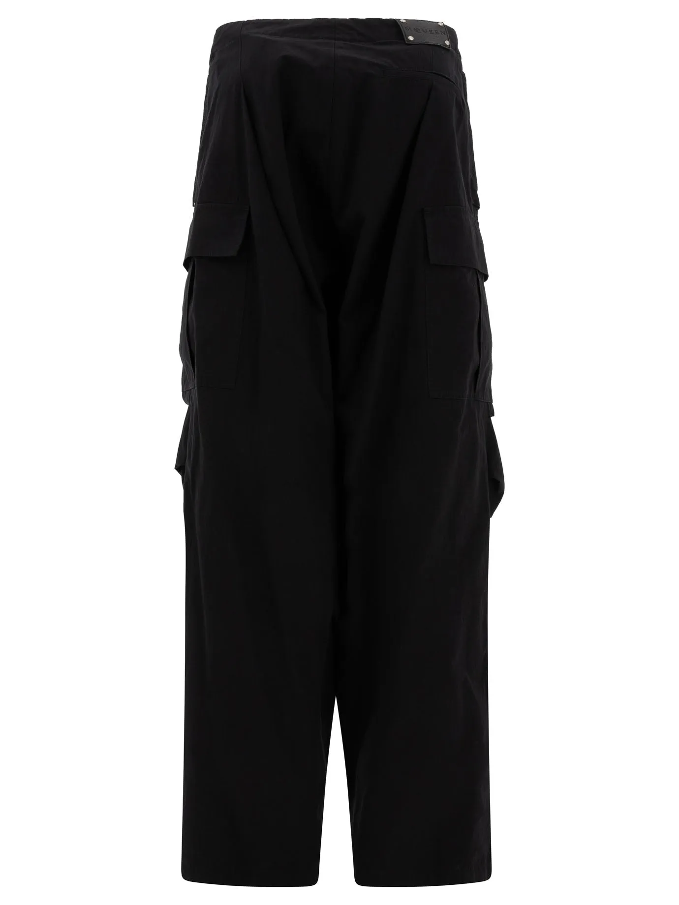 Pleated Cargo Trousers Black sold by Wanan Luxury product image thumbnail 2