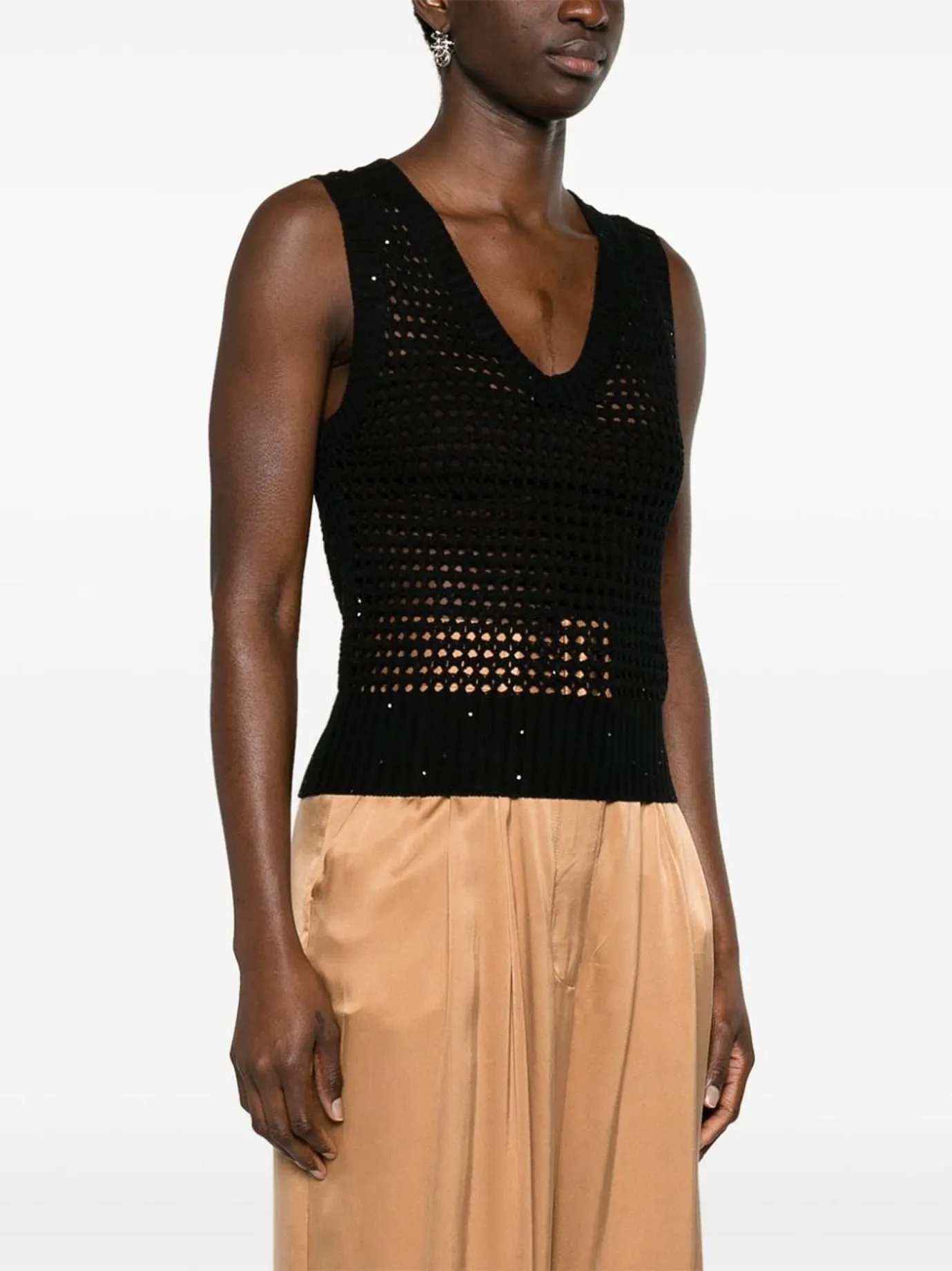 Tops Black sold by Wanan Luxury product image thumbnail 3