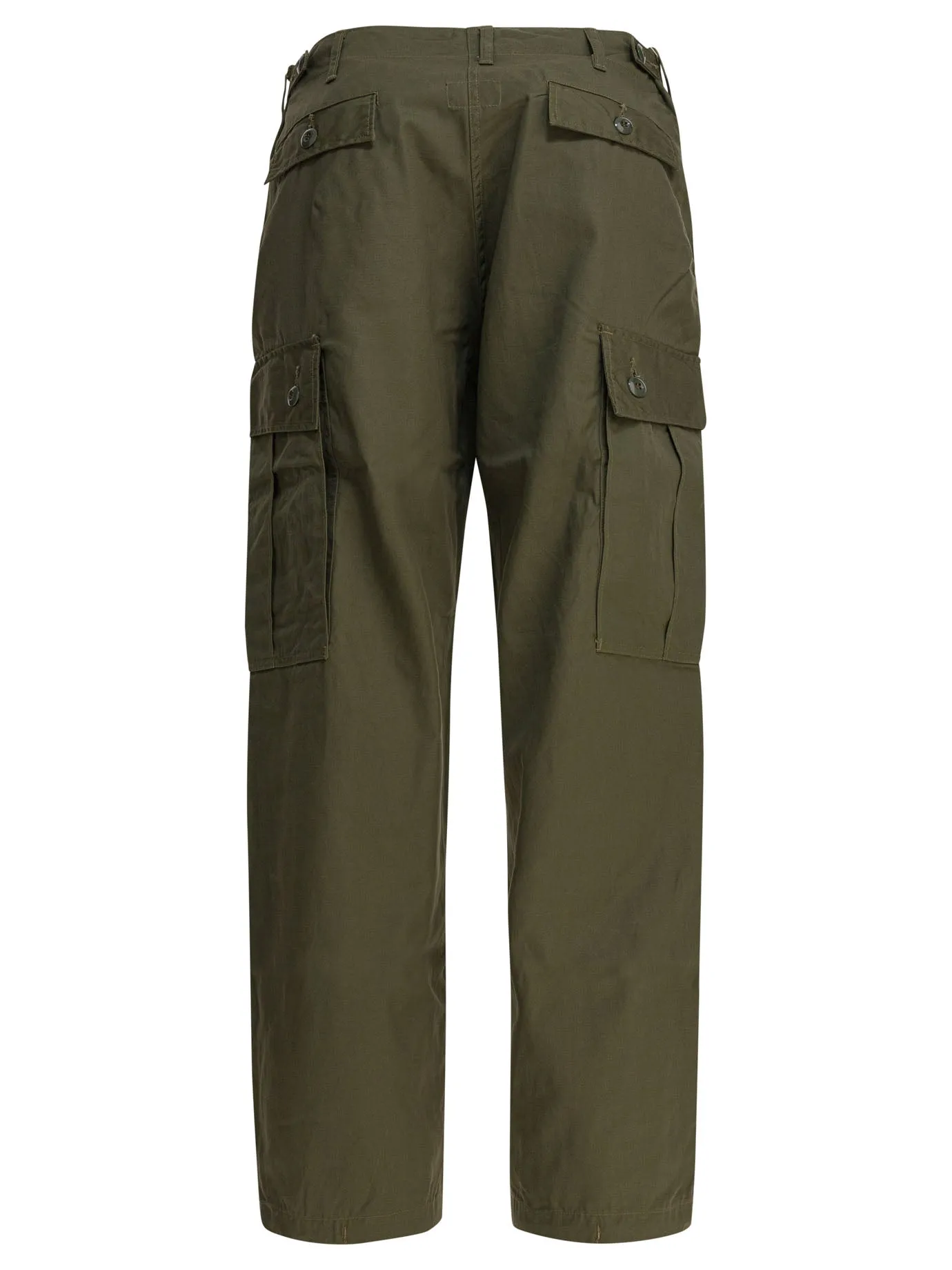 Cotton Poplin Cargo Pants Trousers Green sold by Wanan Luxury product image thumbnail 2