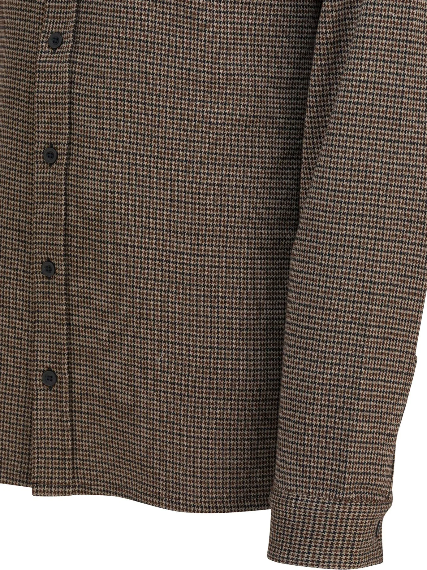 Houndstooth Shirt Shirts Brown sold by Wanan Luxury product image thumbnail 4