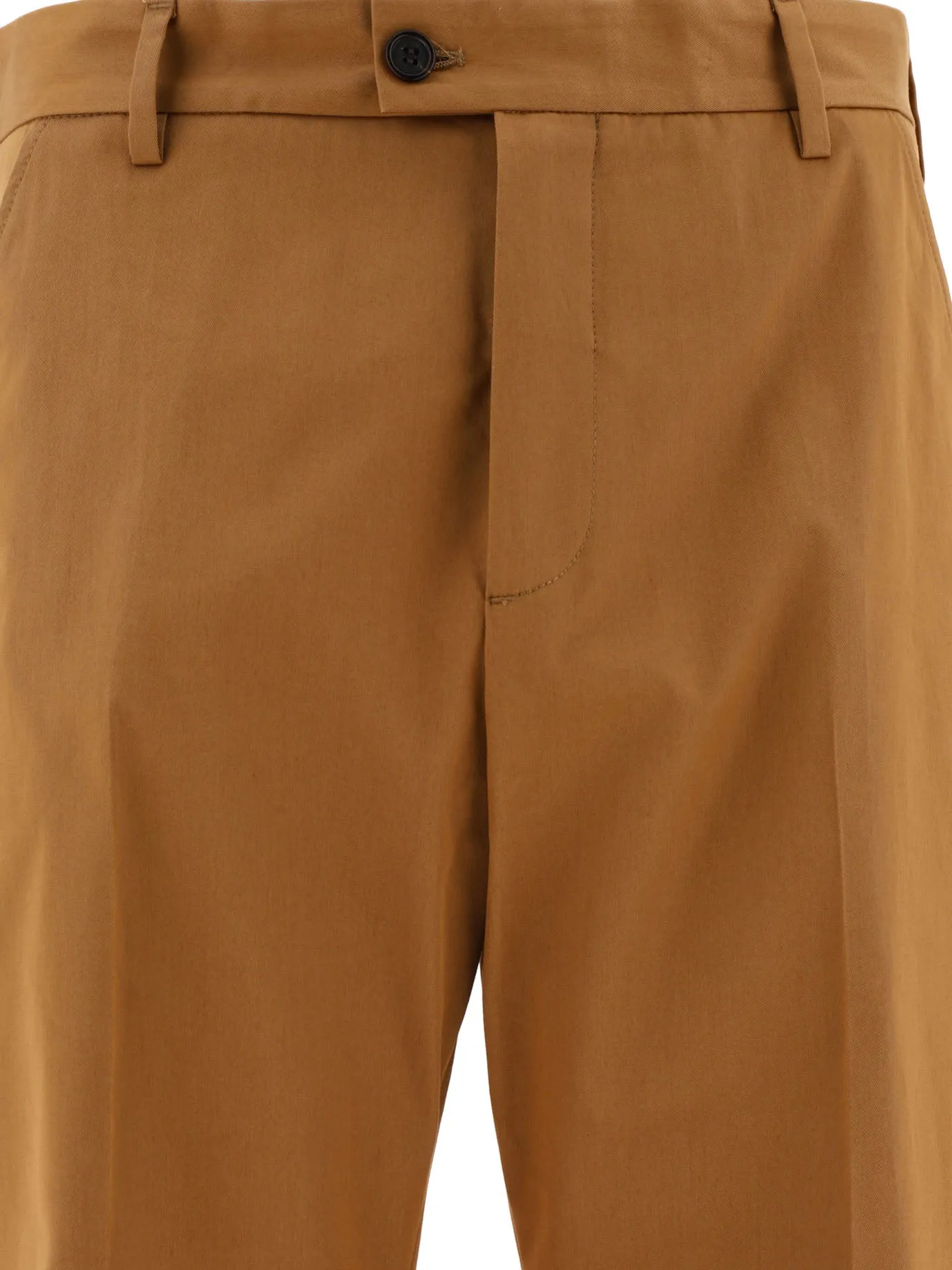 Tailored With Back Logo Trousers Brown sold by Wanan Luxury product image thumbnail 3