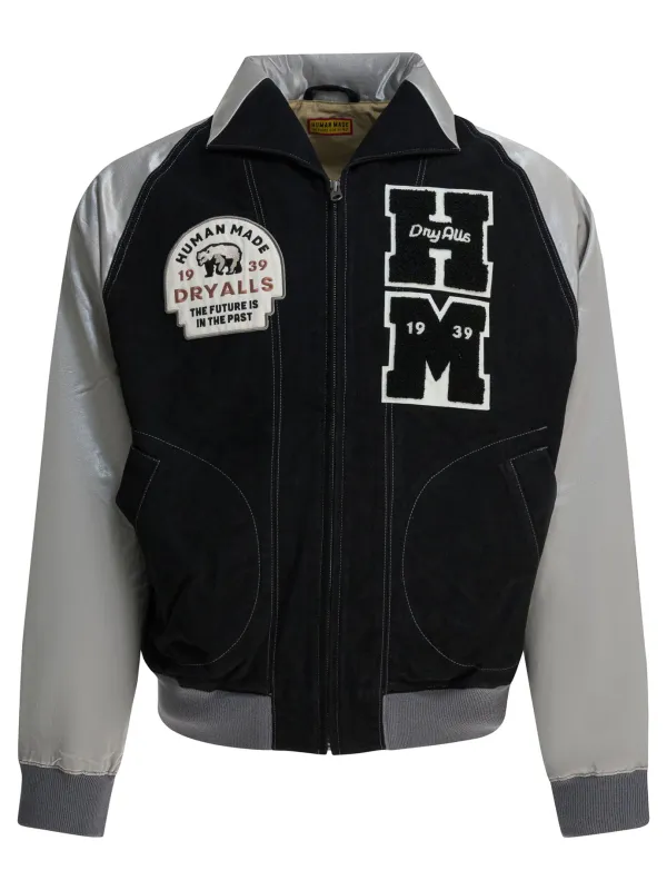 Varsity Jackets And Coats Black made by Human Made
