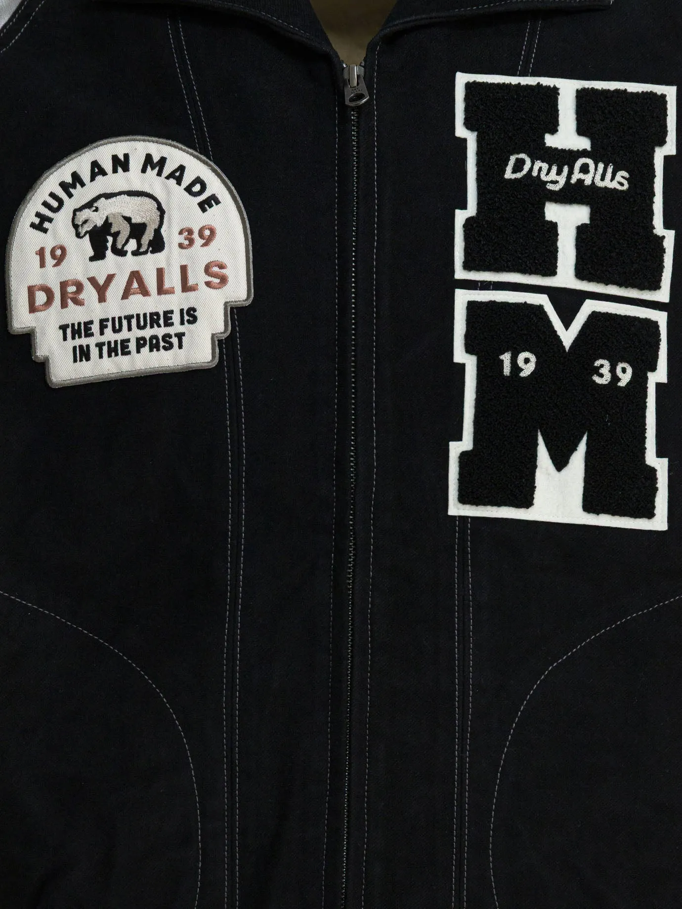 Varsity Jackets And Coats Black sold by Wanan Luxury product image thumbnail 3