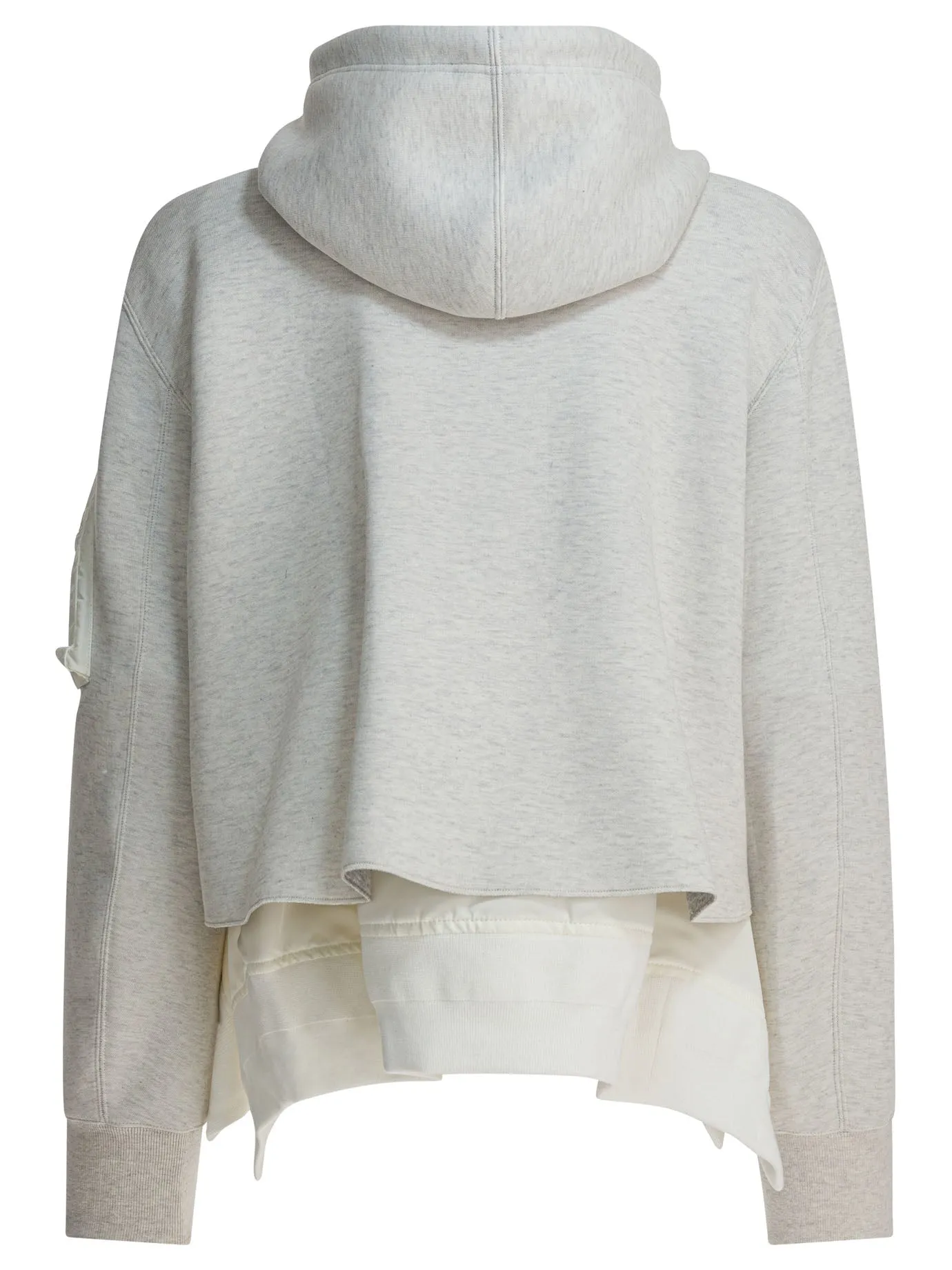 Cotton Zippered Sweatshirt Sweatshirts Grey sold by Wanan Luxury product image thumbnail 2