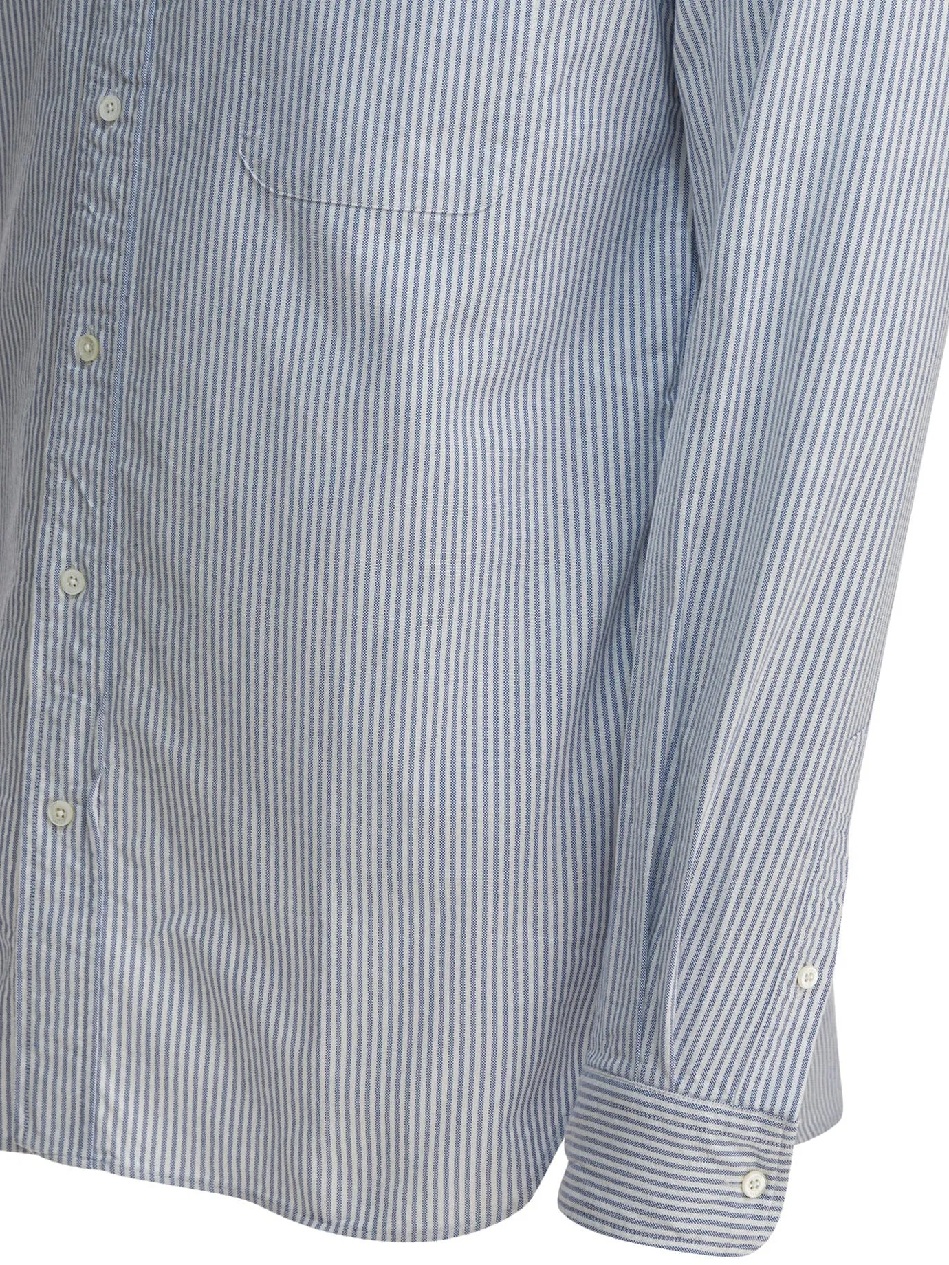 Cotton Striped Shirt Shirts Blue sold by Wanan Luxury product image thumbnail 4