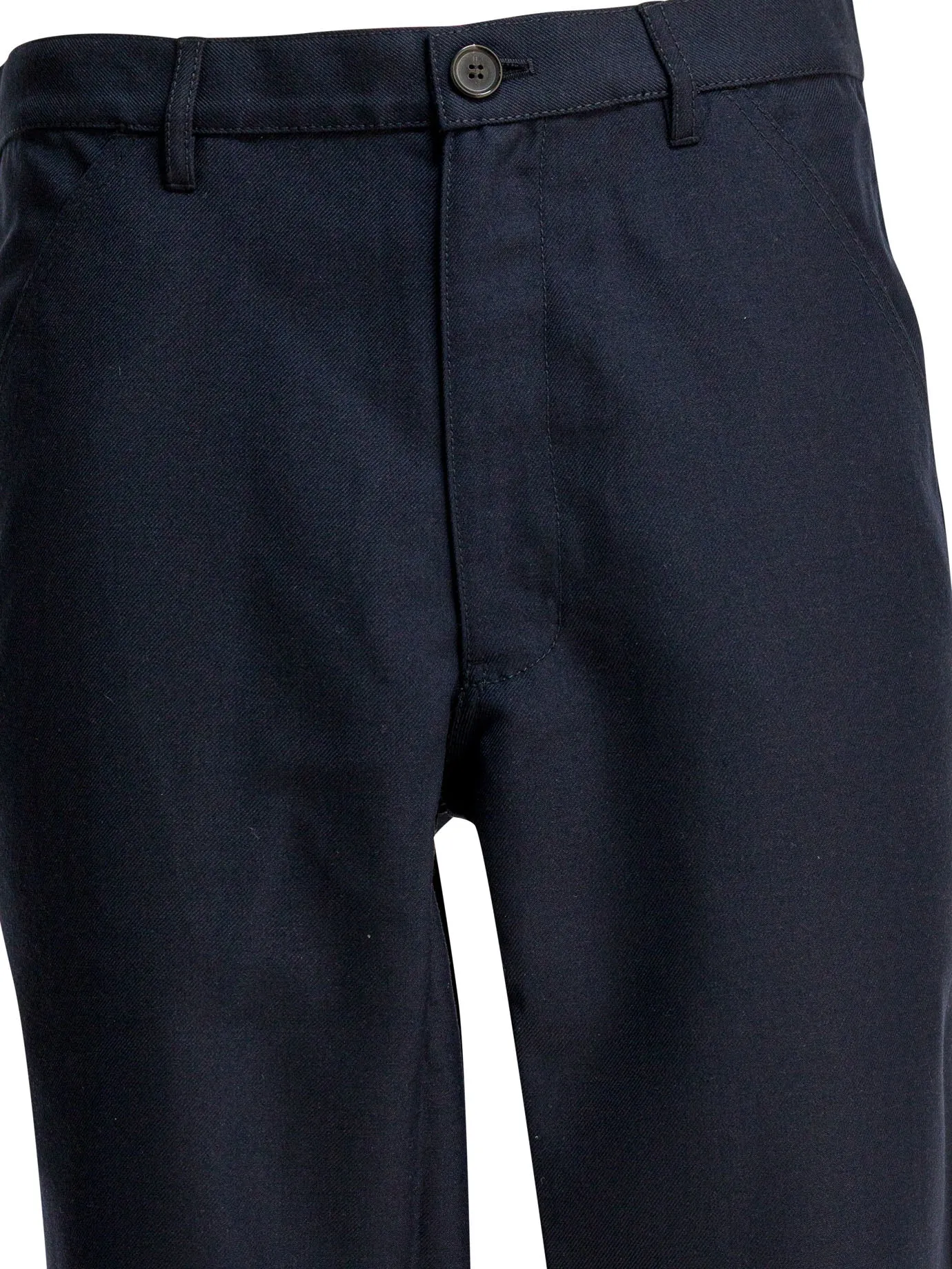 Wool Blend Pants Trousers Blue sold by Wanan Luxury product image thumbnail 3