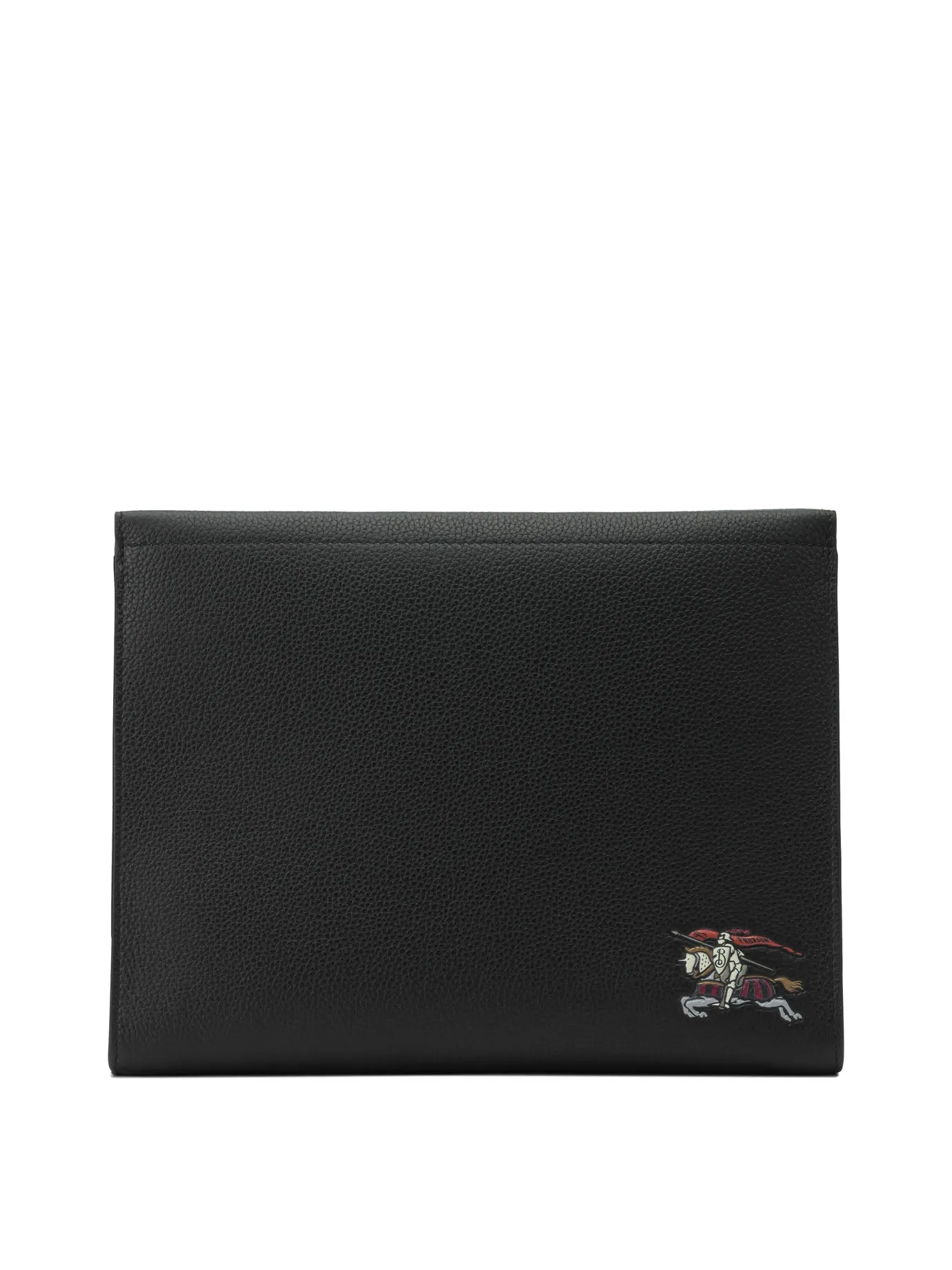 Equestrian Knight Design Pouch Black sold by Wanan Luxury