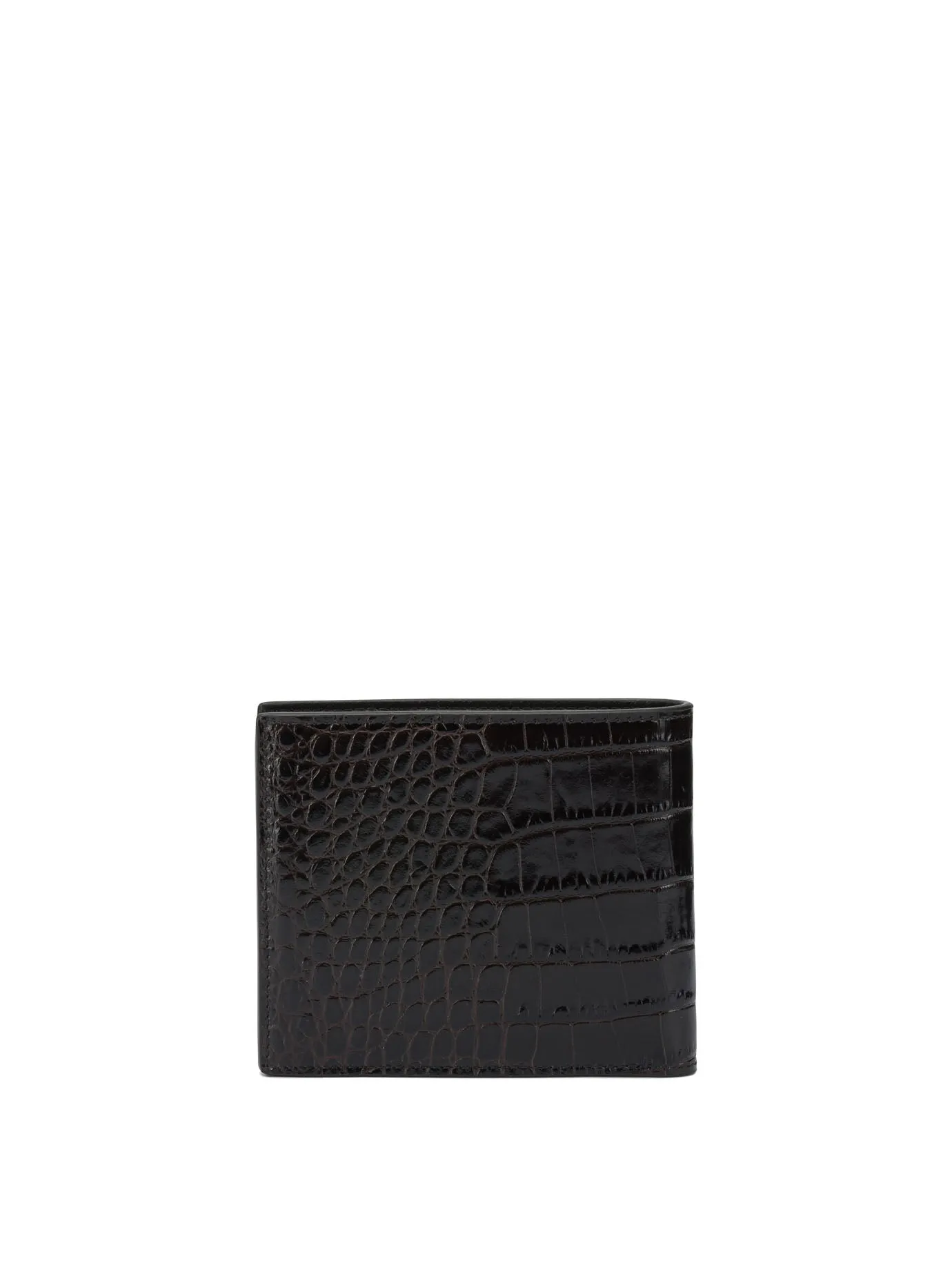 Crocodile Print Leather Wallet Wallets & Card Holders Brown sold by Wanan Luxury product image thumbnail 3