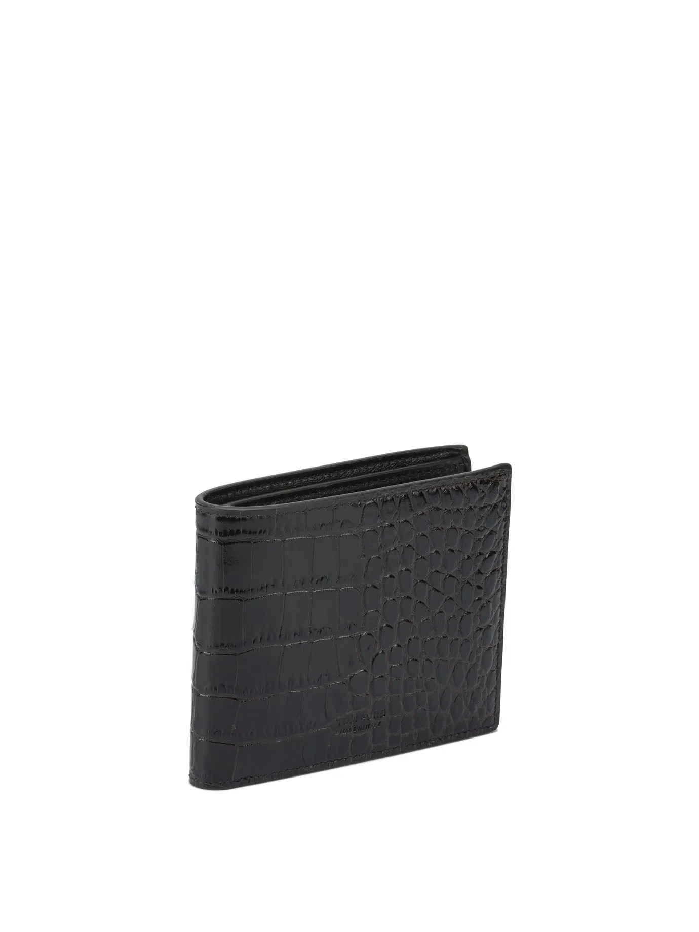 Crocodile Print Leather Wallet Wallets & Card Holders Brown sold by Wanan Luxury product image thumbnail 2