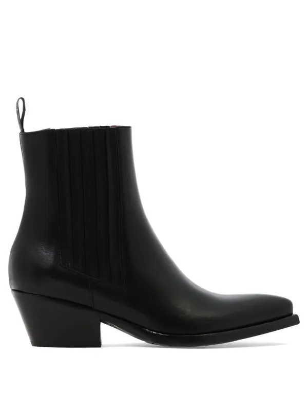 Parma Ankle Boots Black sold by Wanan Luxury