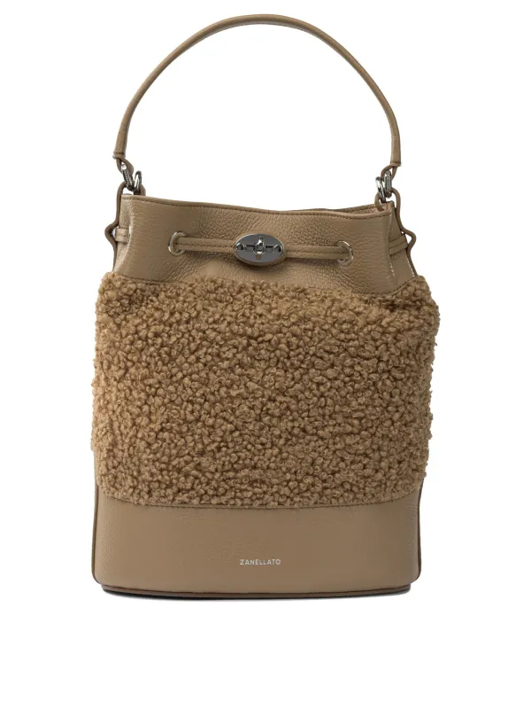 Monda Dolly Handbags Brown sold by Wanan Luxury