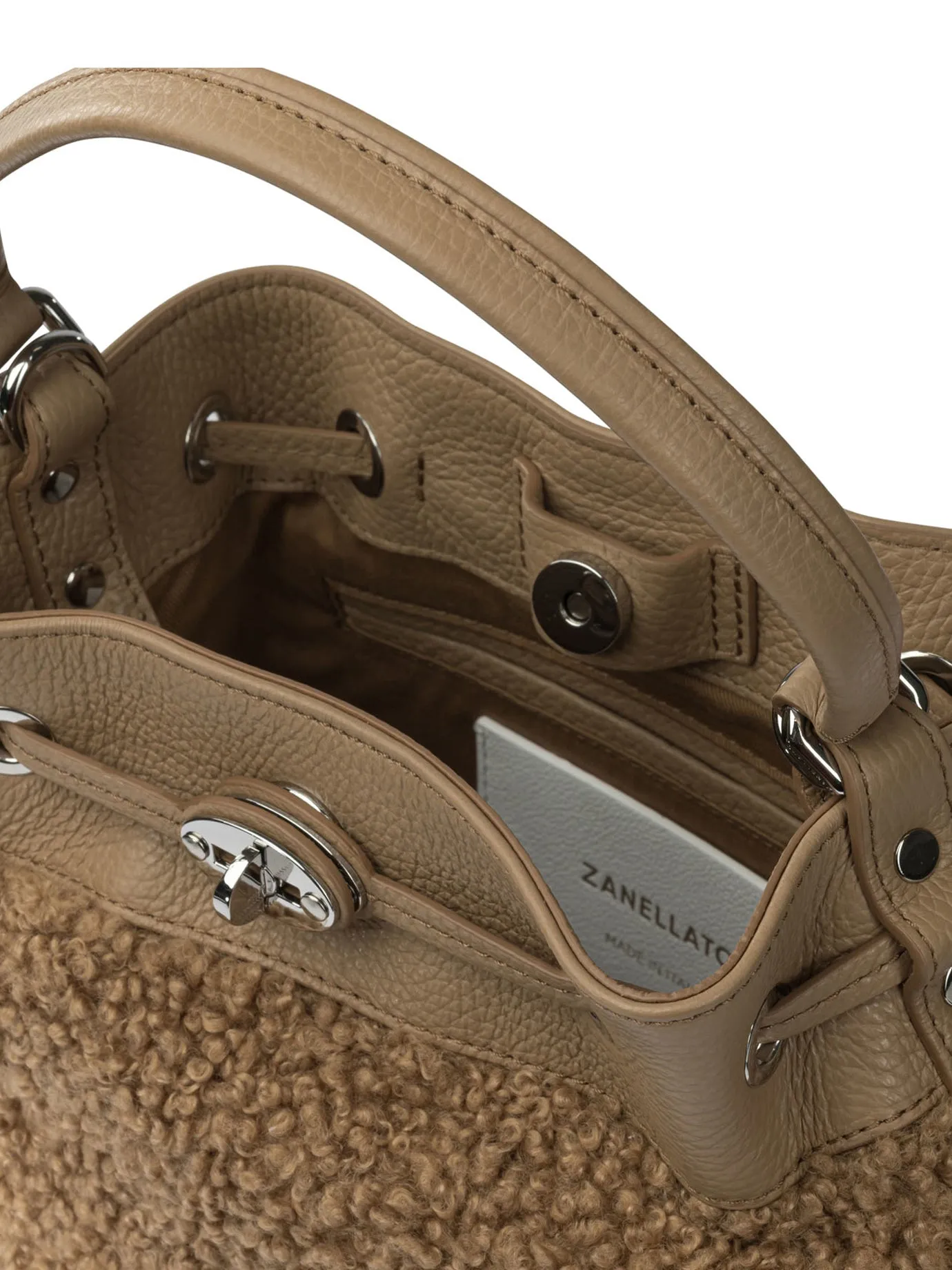 Monda Dolly Handbags Brown sold by Wanan Luxury product image thumbnail 5