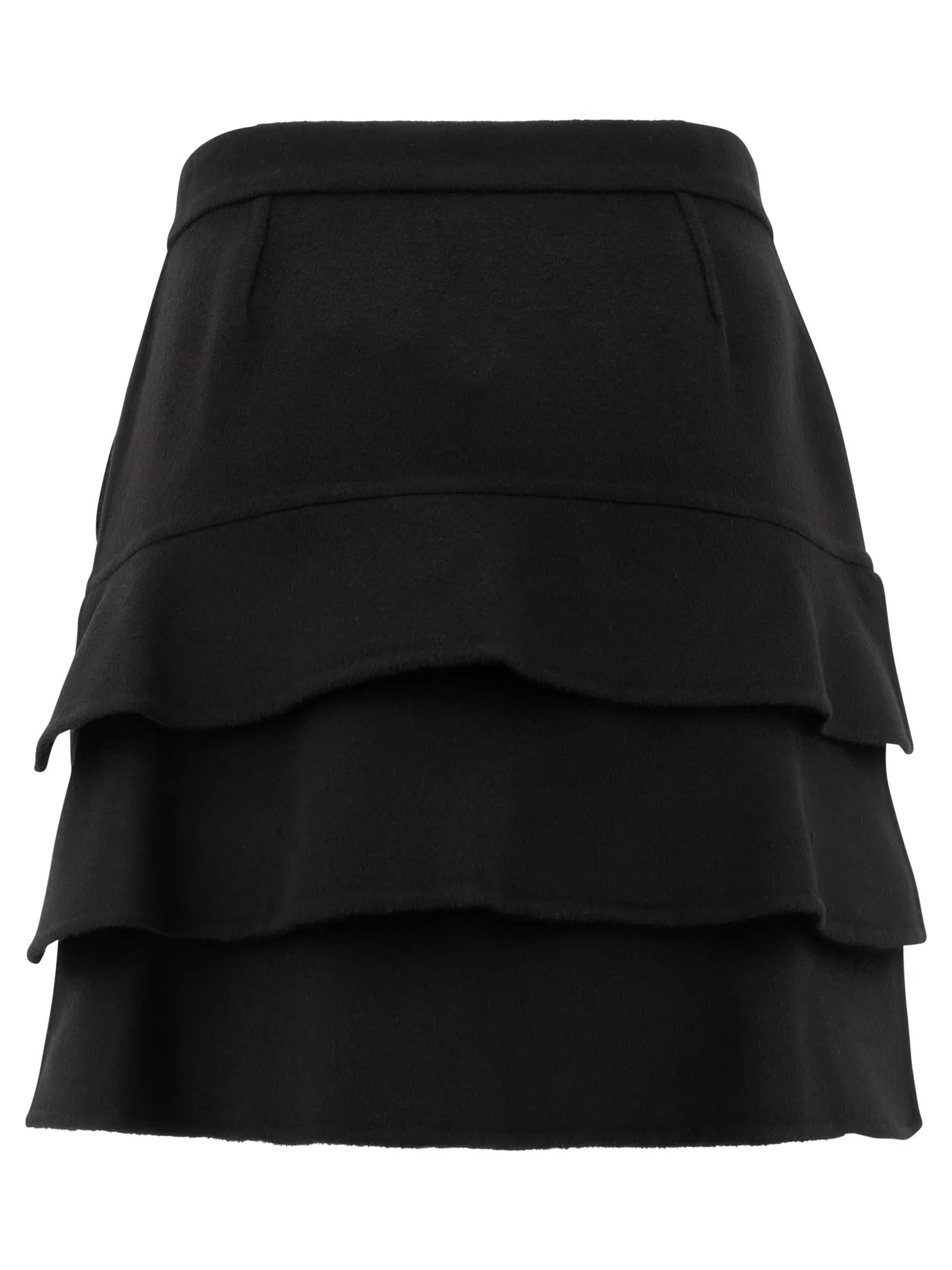 Camelwool Miniskirt Skirts Black sold by Wanan Luxury product image thumbnail 2