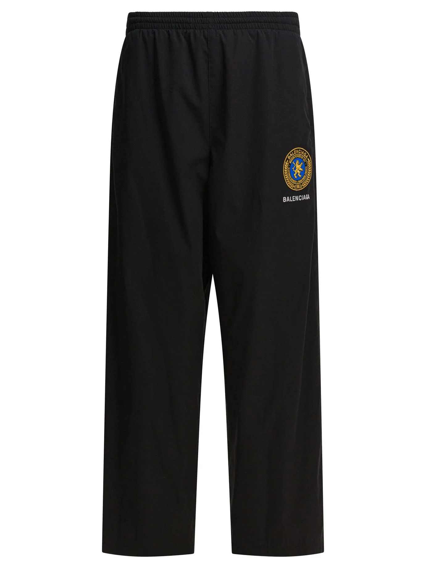 Sports Pants With Logo Trousers Black sold by Wanan Luxury