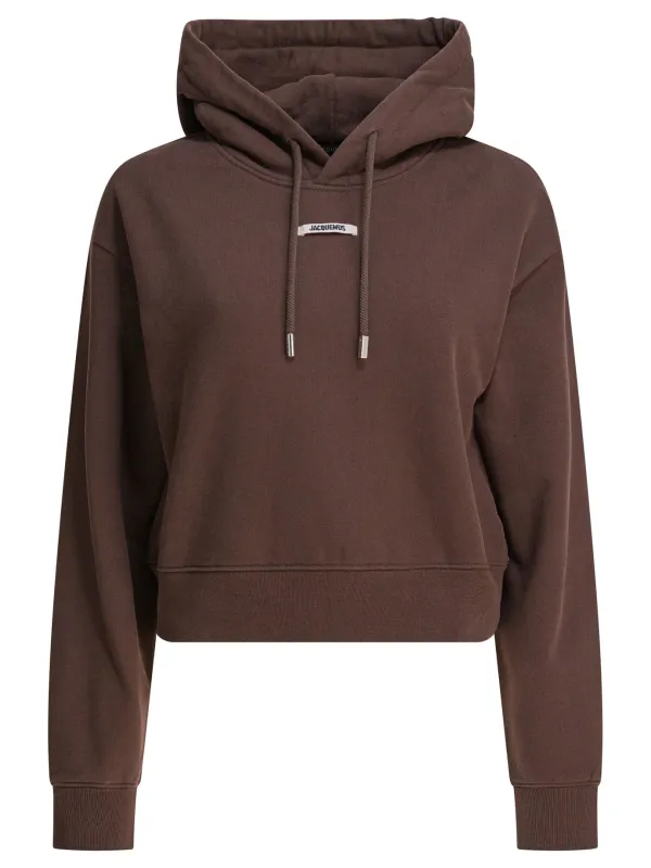 Gros Grain Sweatshirts Brown sold by Wanan Luxury