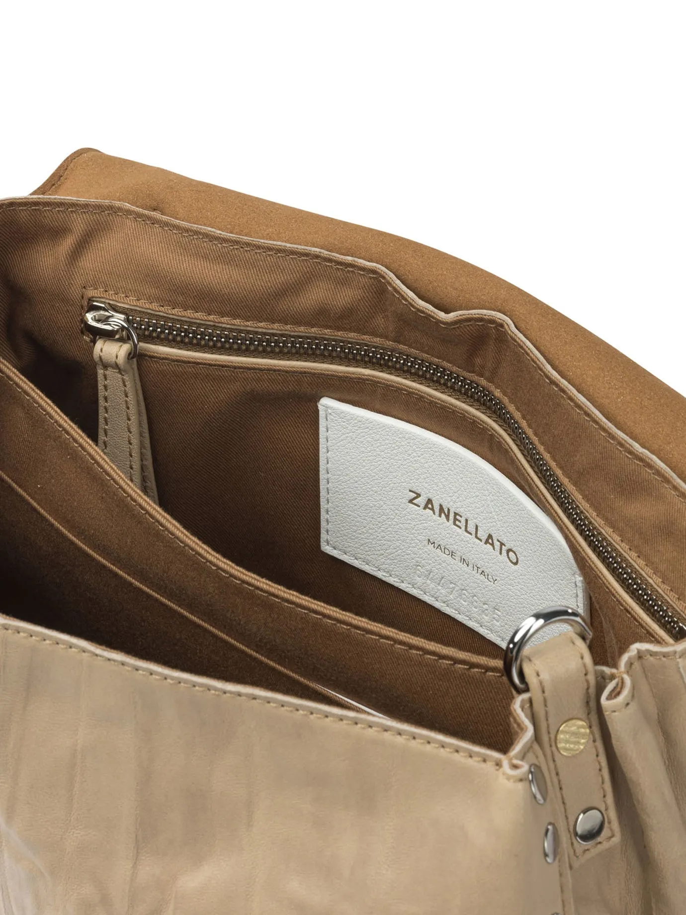 Postina Plissé Handbags Beige sold by Wanan Luxury product image thumbnail 5