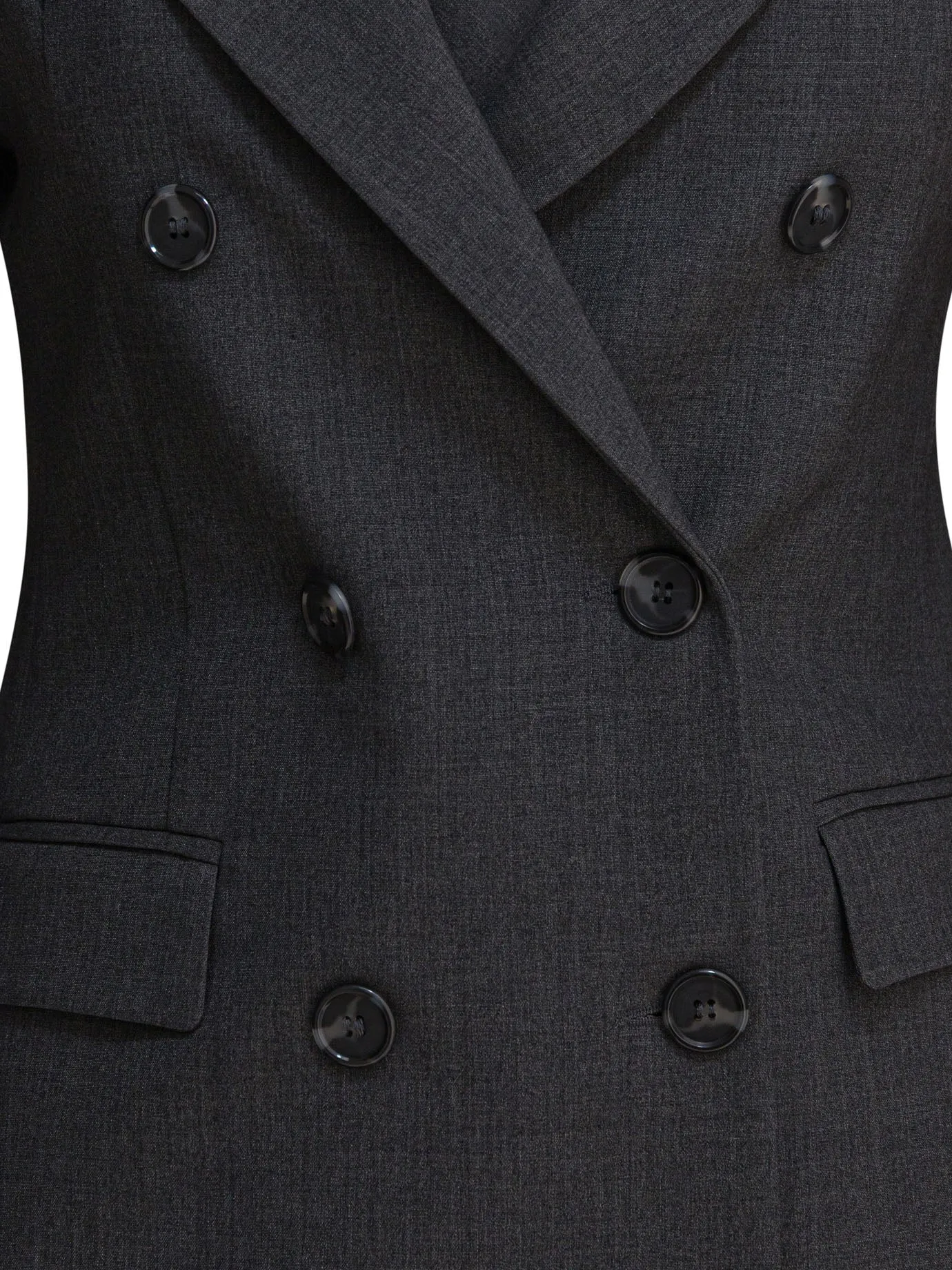 Balzer Double-Breasted Jackets And Coats Grey sold by Wanan Luxury product image thumbnail 3