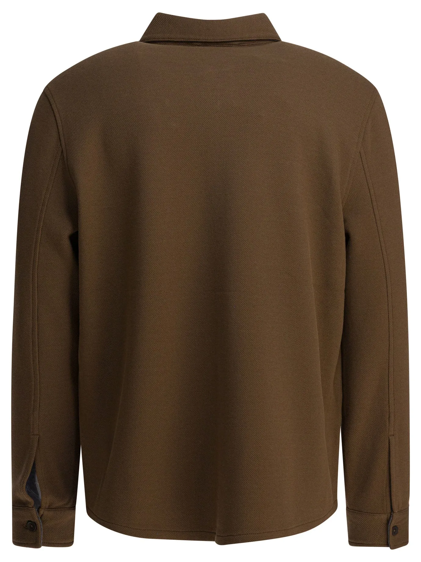 Cotton Overshirt Jacket Jackets And Coats Brown sold by Wanan Luxury product image thumbnail 2