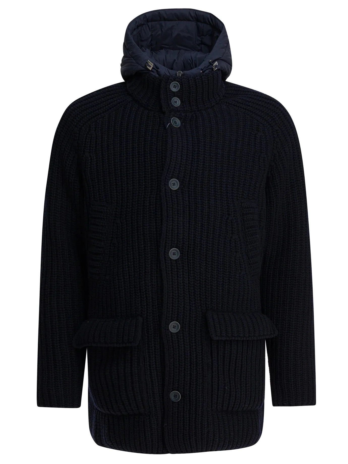 Merino Wool Coat Jackets And Coats Blue sold by Wanan Luxury