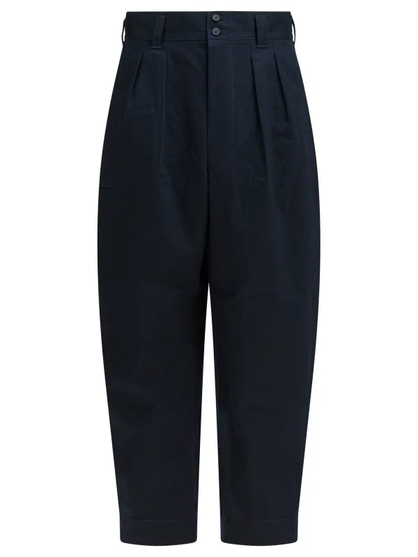 Balloon Pants Trousers Blue sold by Wanan Luxury