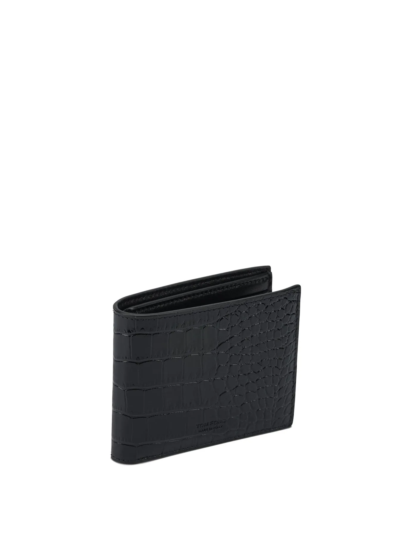 Crocodile Print Leather Wallet Wallets & Card Holders Black sold by Wanan Luxury product image thumbnail 2