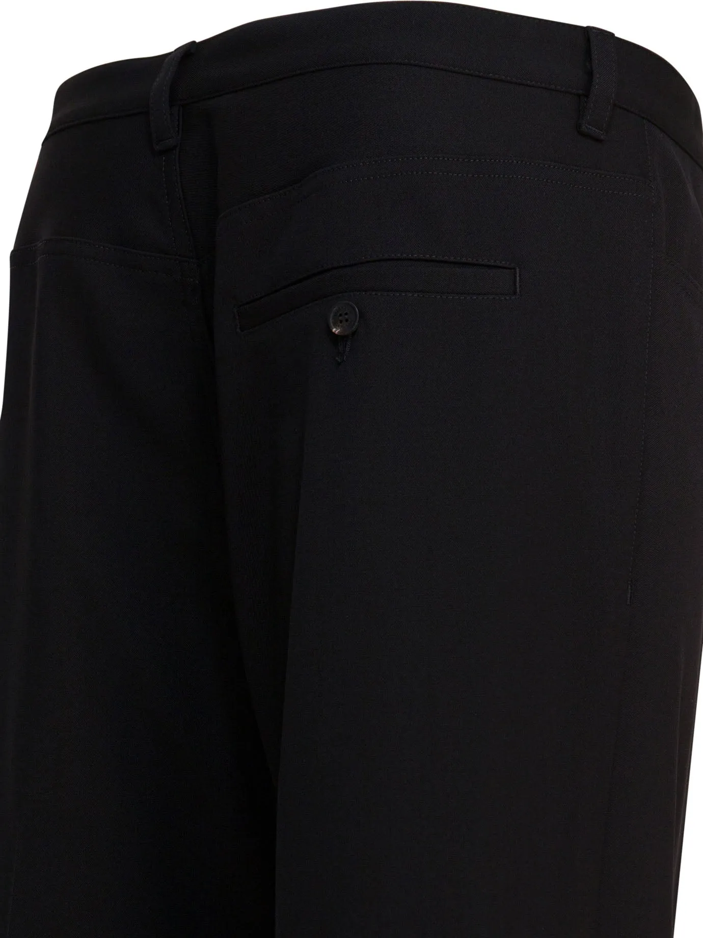 Wool Tailored Pants Trousers Black sold by Wanan Luxury product image thumbnail 4