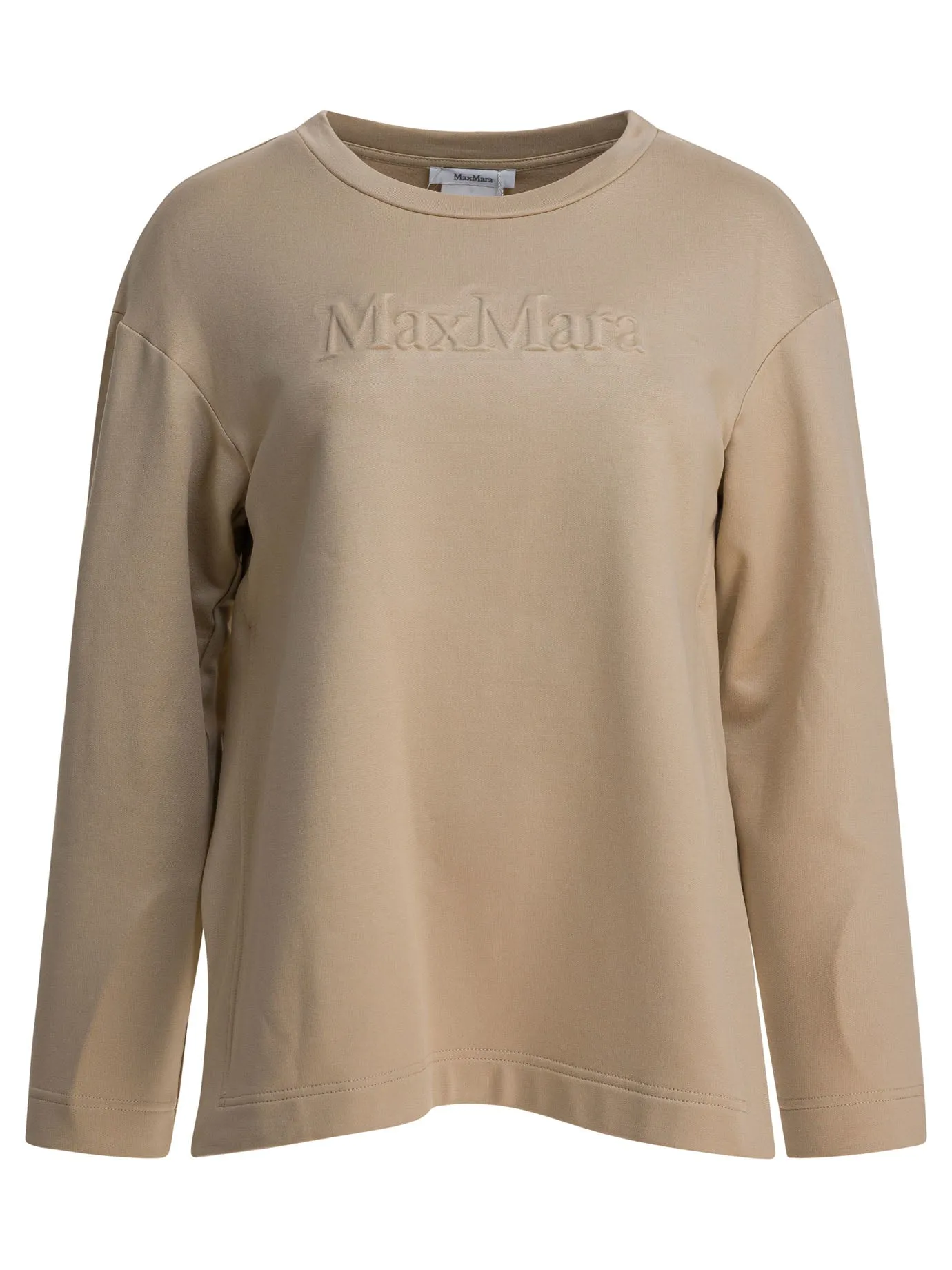 Silk And Cotton Sweatshirt Sweatshirts Brown sold by Wanan Luxury