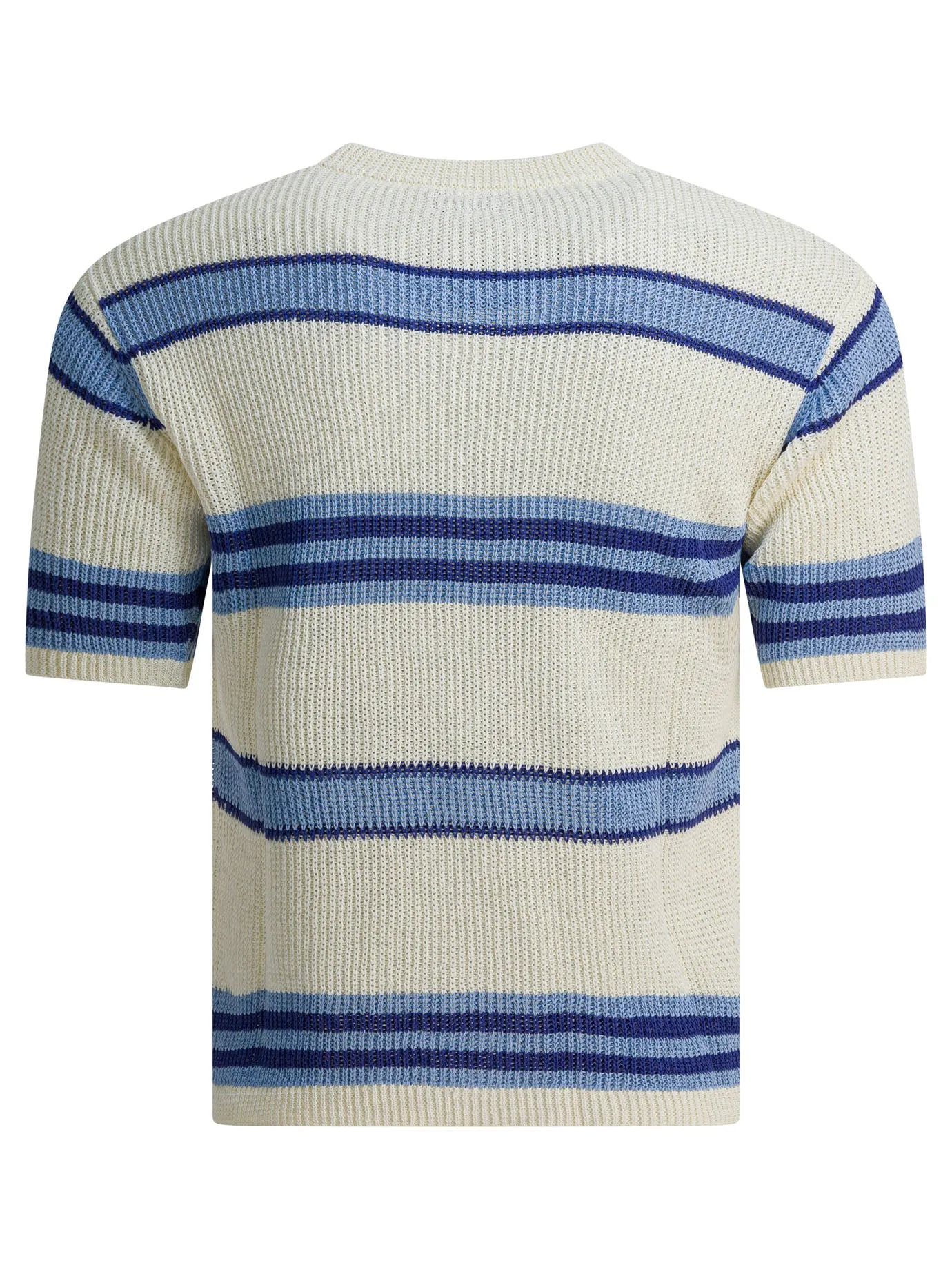 Short-Sleeved Knit Knitwear Blue sold by Wanan Luxury product image thumbnail 2