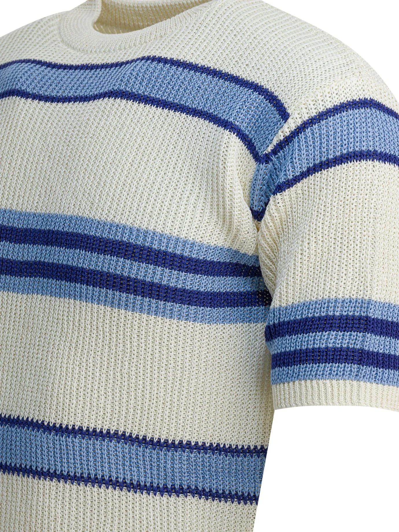Short-Sleeved Knit Knitwear Blue sold by Wanan Luxury product image thumbnail 4