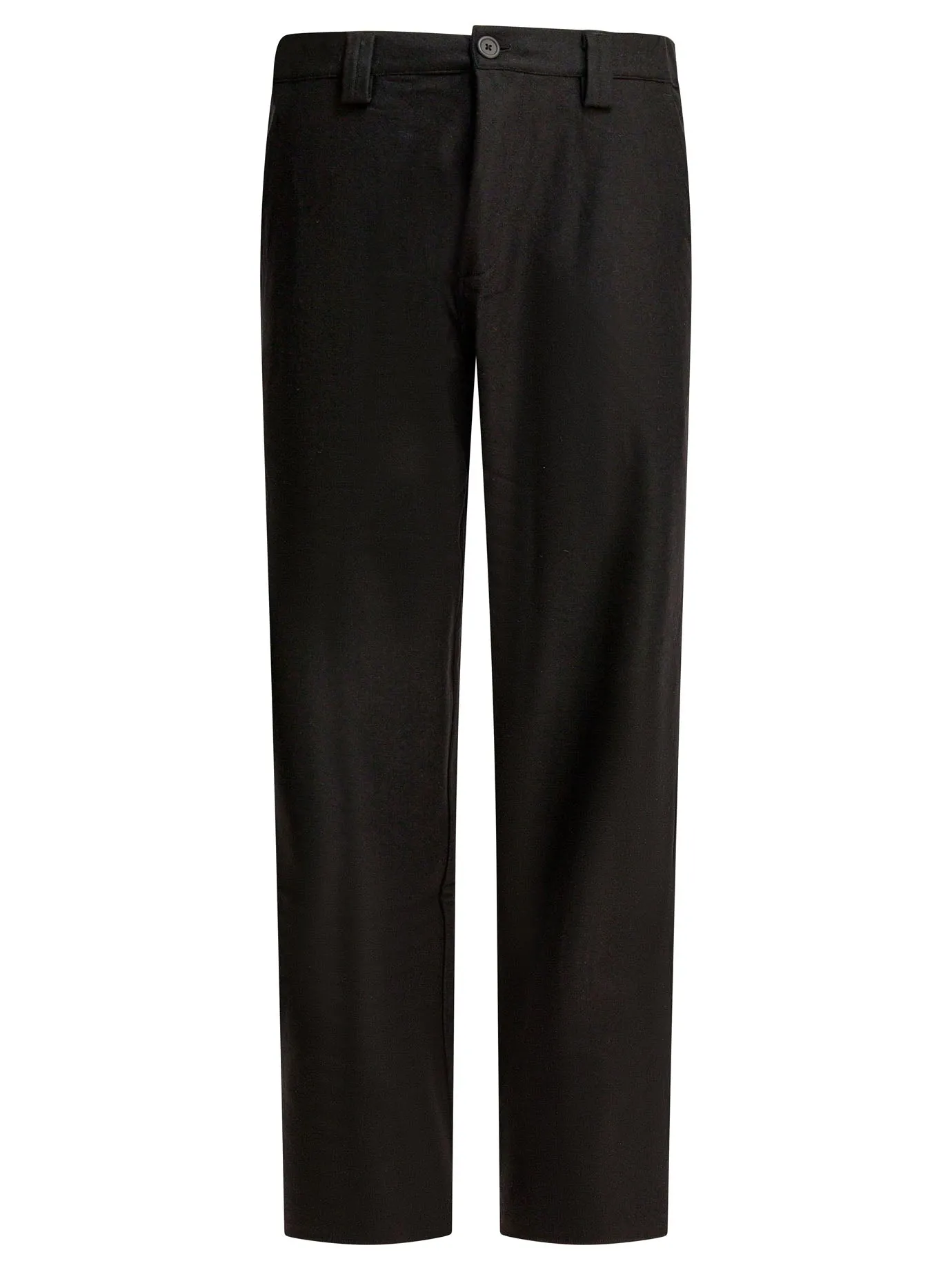Wool Blend Pants Trousers Black sold by Wanan Luxury