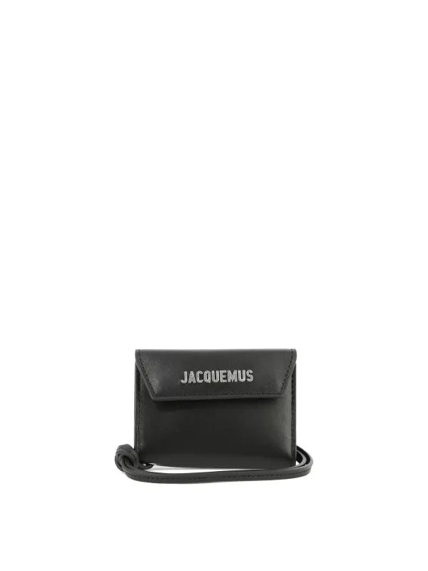 Le Porte Wallets & Card Holders Black made by Jacquemus