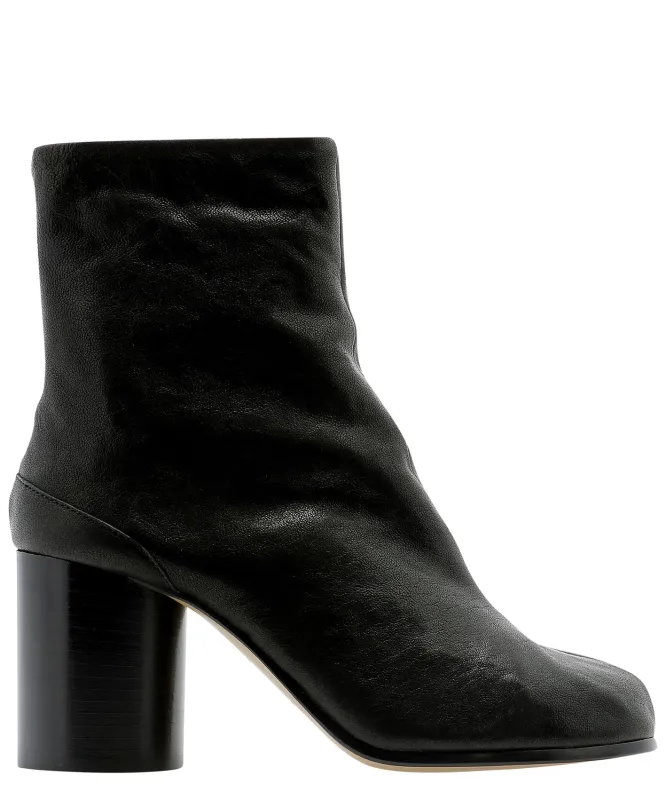 Tabi Ankle Boots Black sold by Wanan Luxury