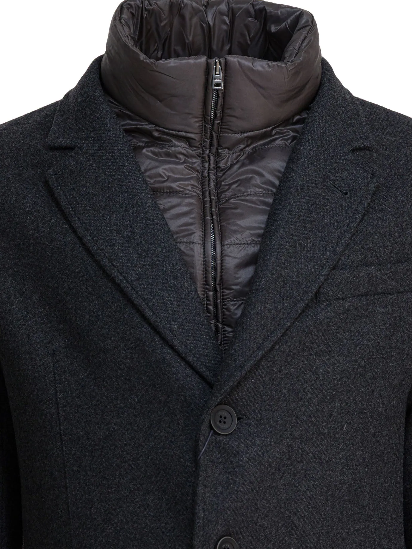 Wool Coat With Vest Jackets And Coats Grey sold by Wanan Luxury product image thumbnail 3