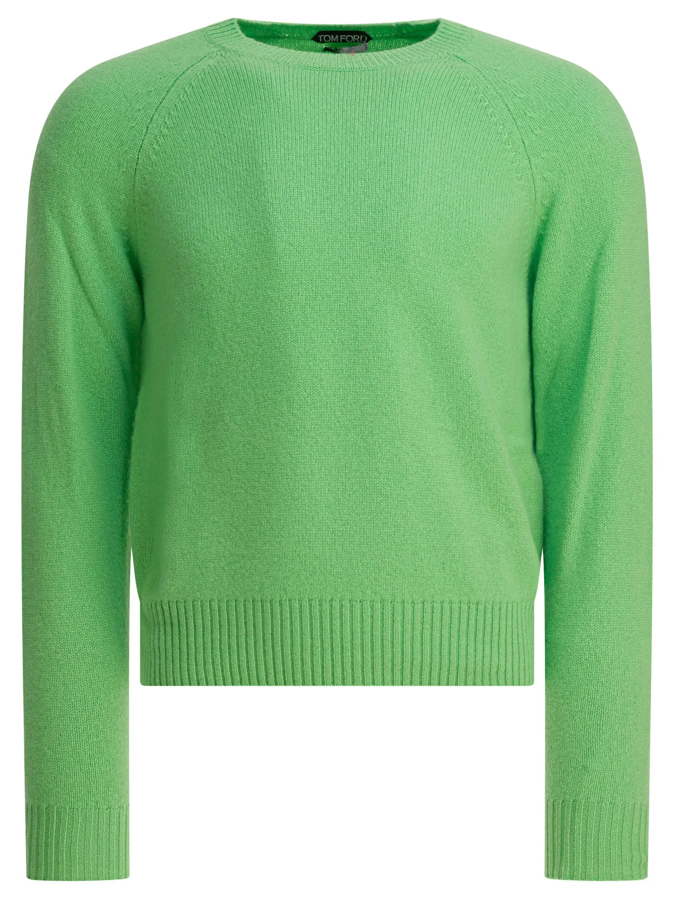 Cashmere Crewneck Sweater Knitwear Green sold by Wanan Luxury