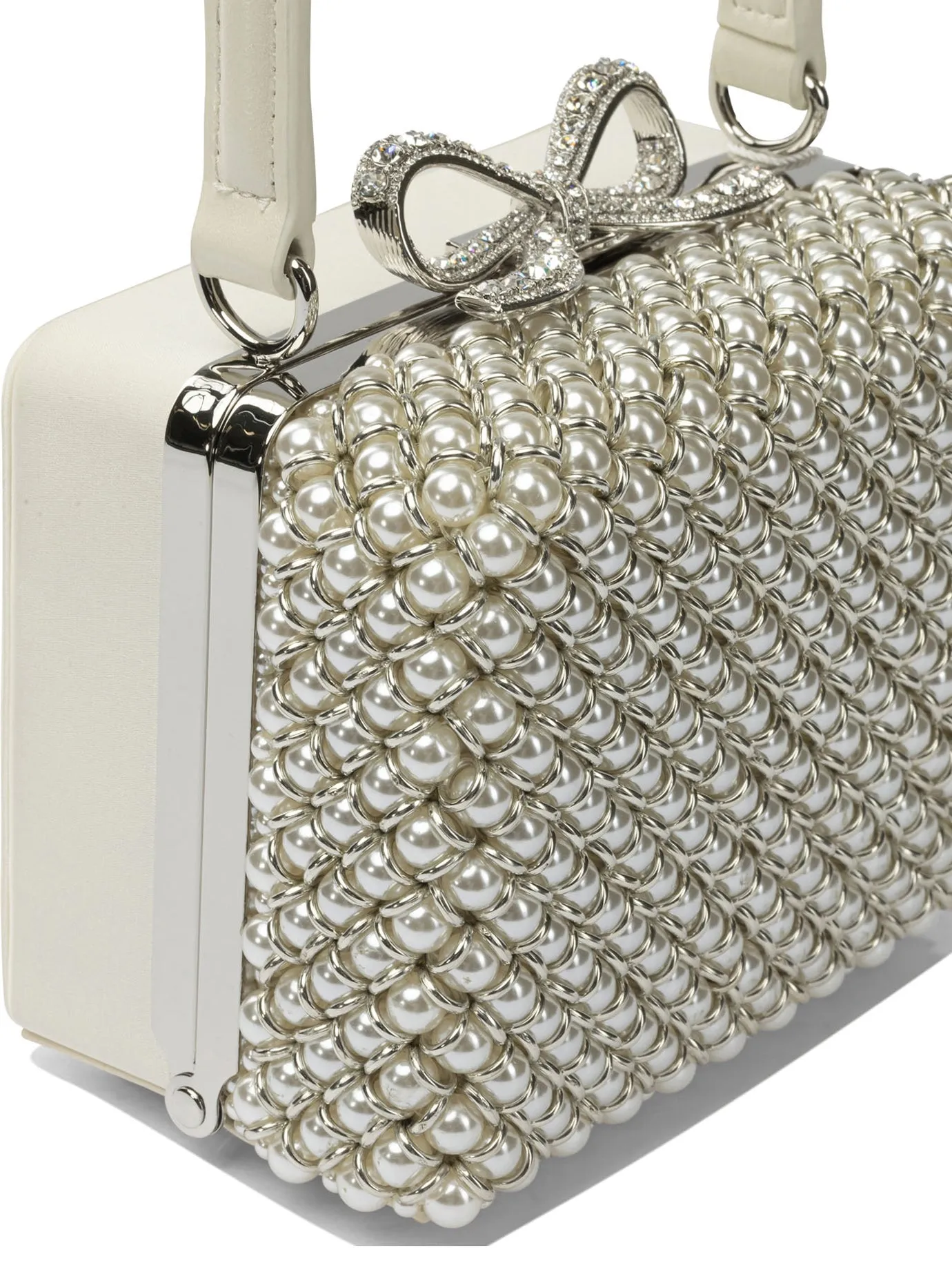 Handbag With Pearls Handbags Beige sold by Wanan Luxury product image thumbnail 4