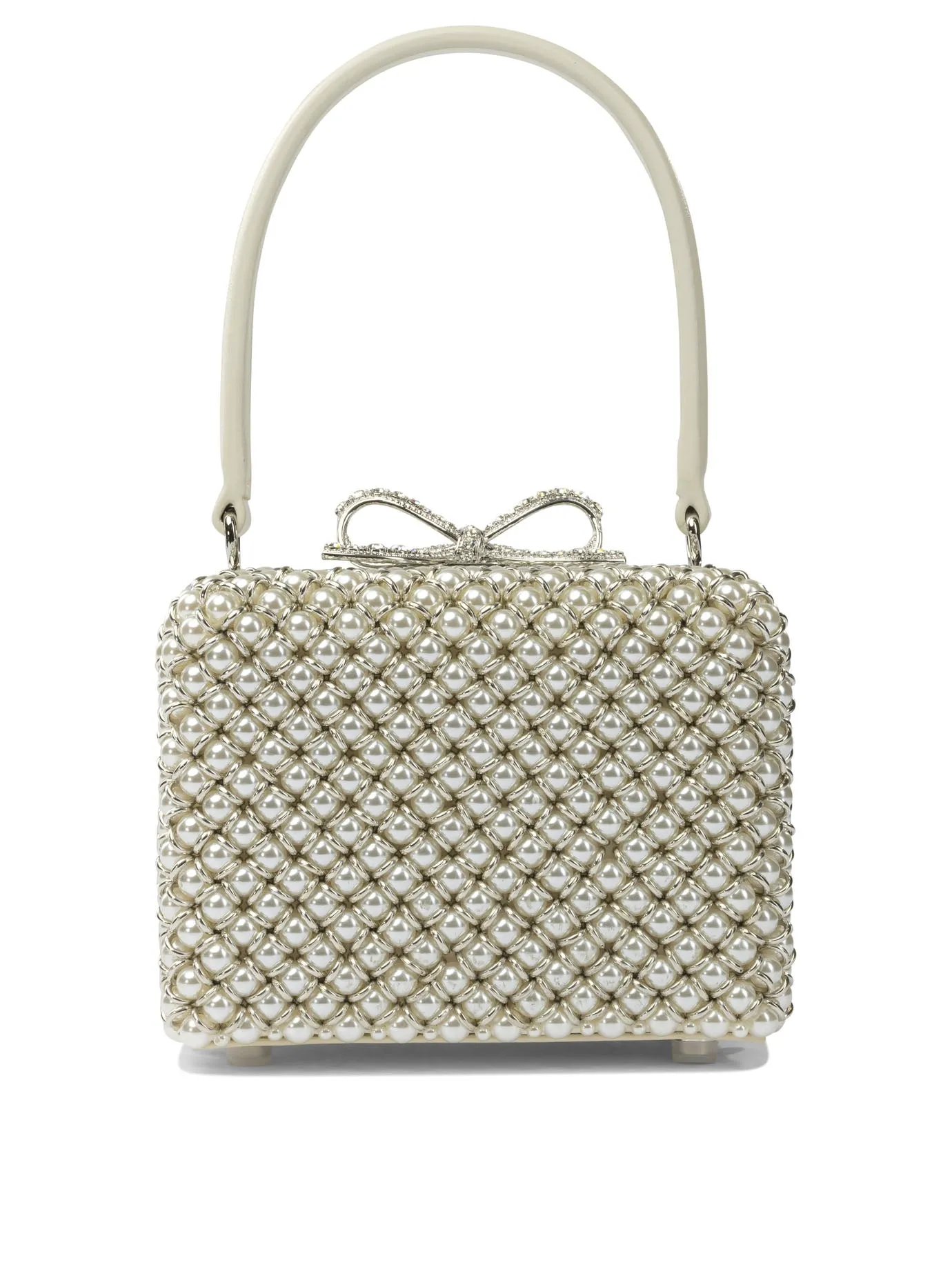 Handbag With Pearls Handbags Beige sold by Wanan Luxury